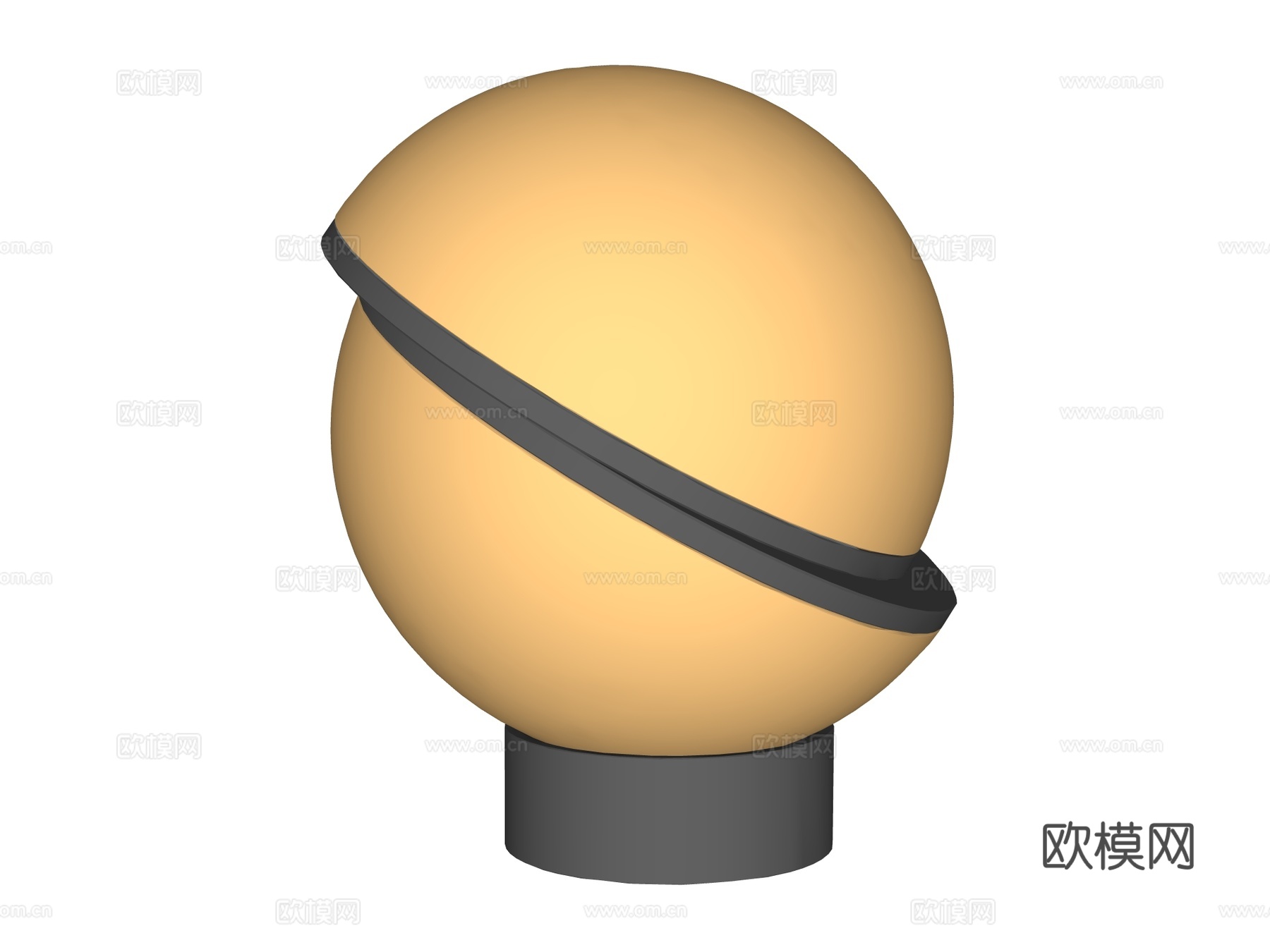 台灯 装饰灯具 氛围灯具su模型