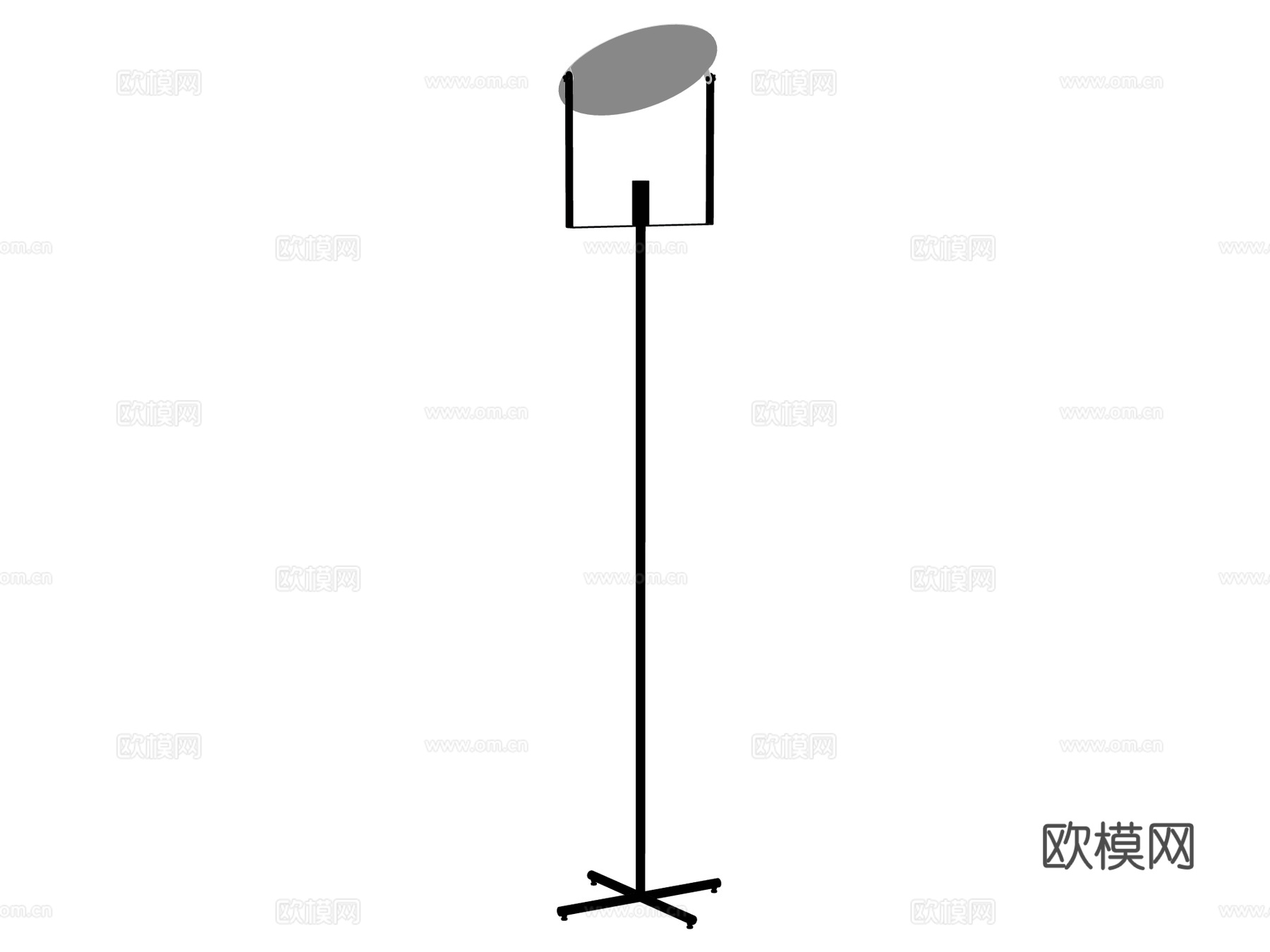 落地灯 装饰灯具 氛围落地灯su模型