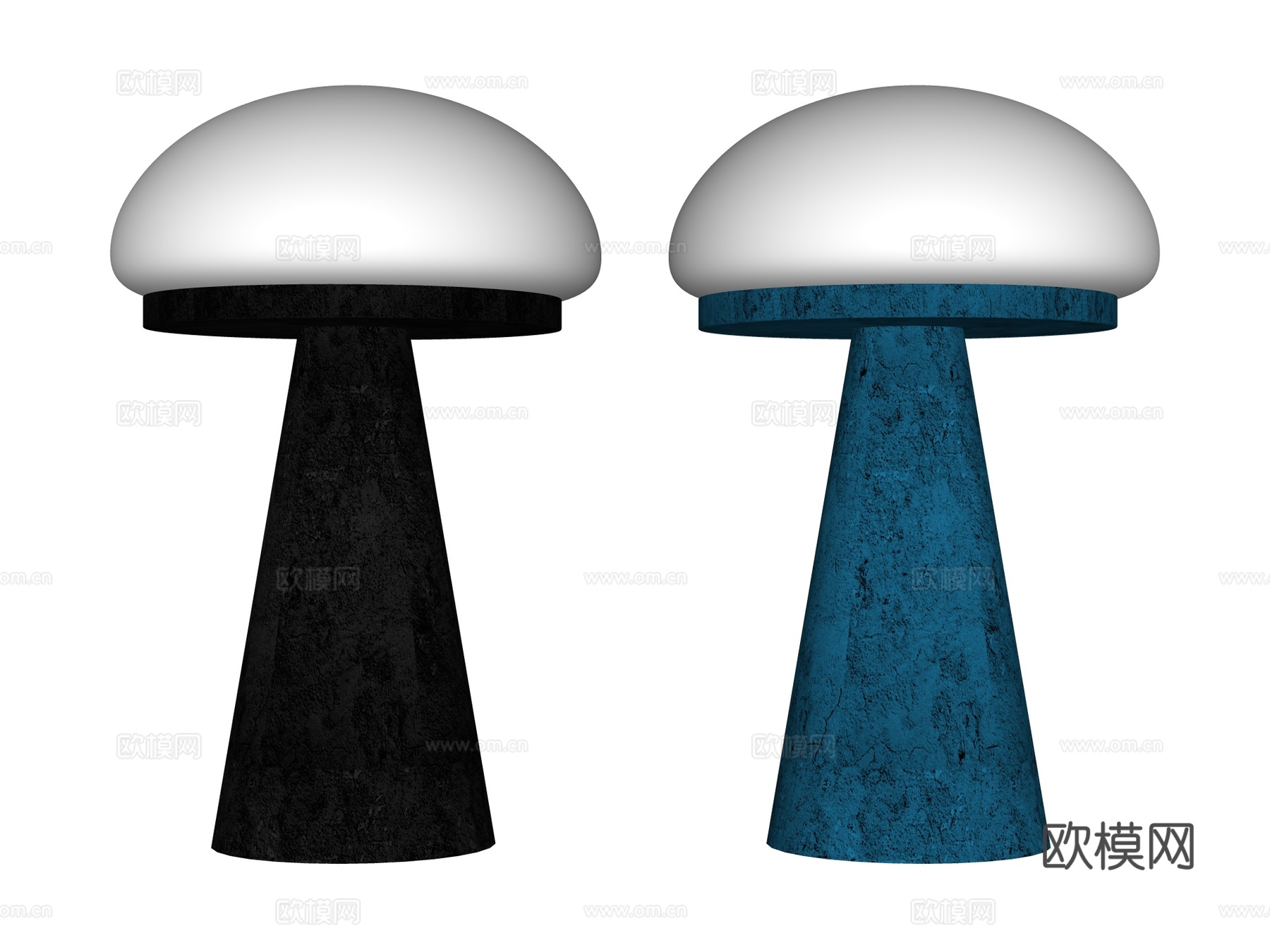 台灯 装饰灯具 氛围灯具su模型