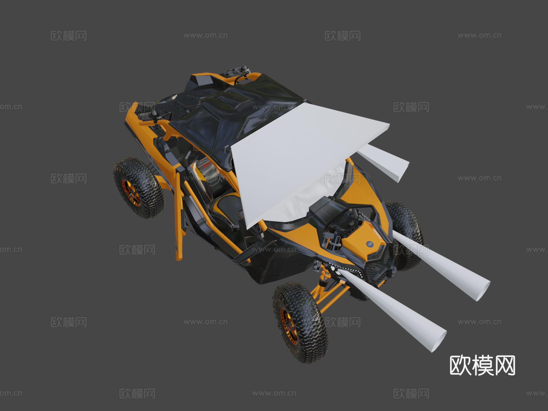 Can-Am Maverick3d模型下载（渲染图7）