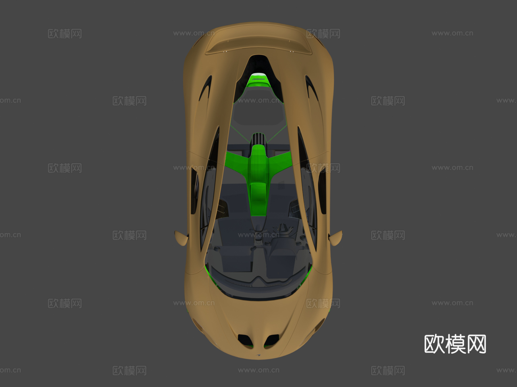 迈凯伦 P1 - www.vecarz.com3d模型下载（渲染图7）