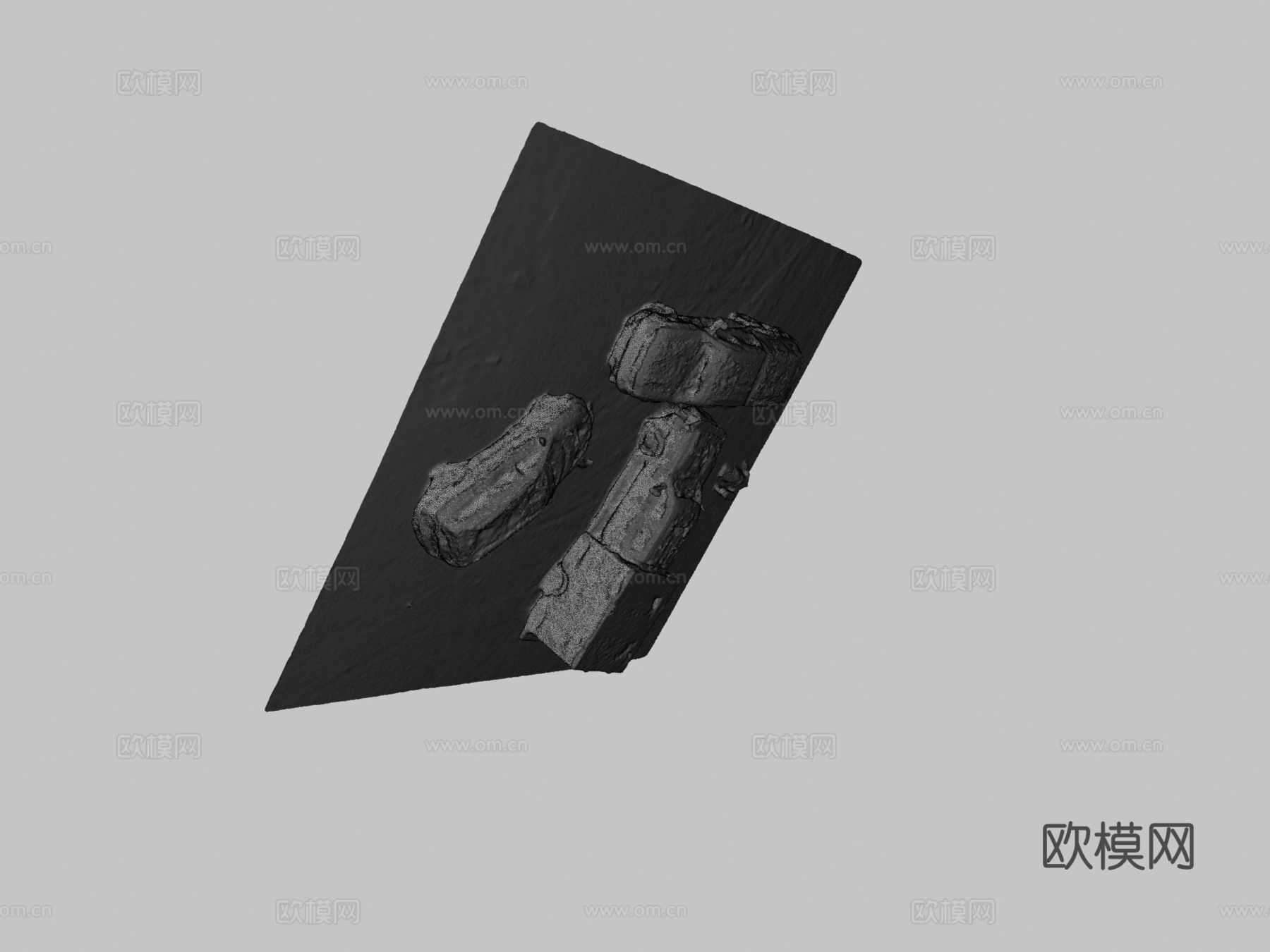 加拿大皇家骑警事故现场规程3d模型下载（渲染图3）