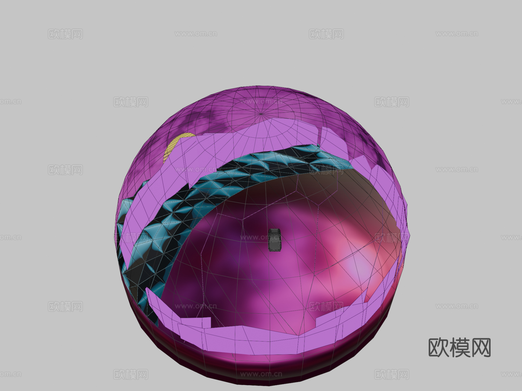 德罗宁DMC12——复古浪潮艺术3d模型3d模型下载（渲染图2）