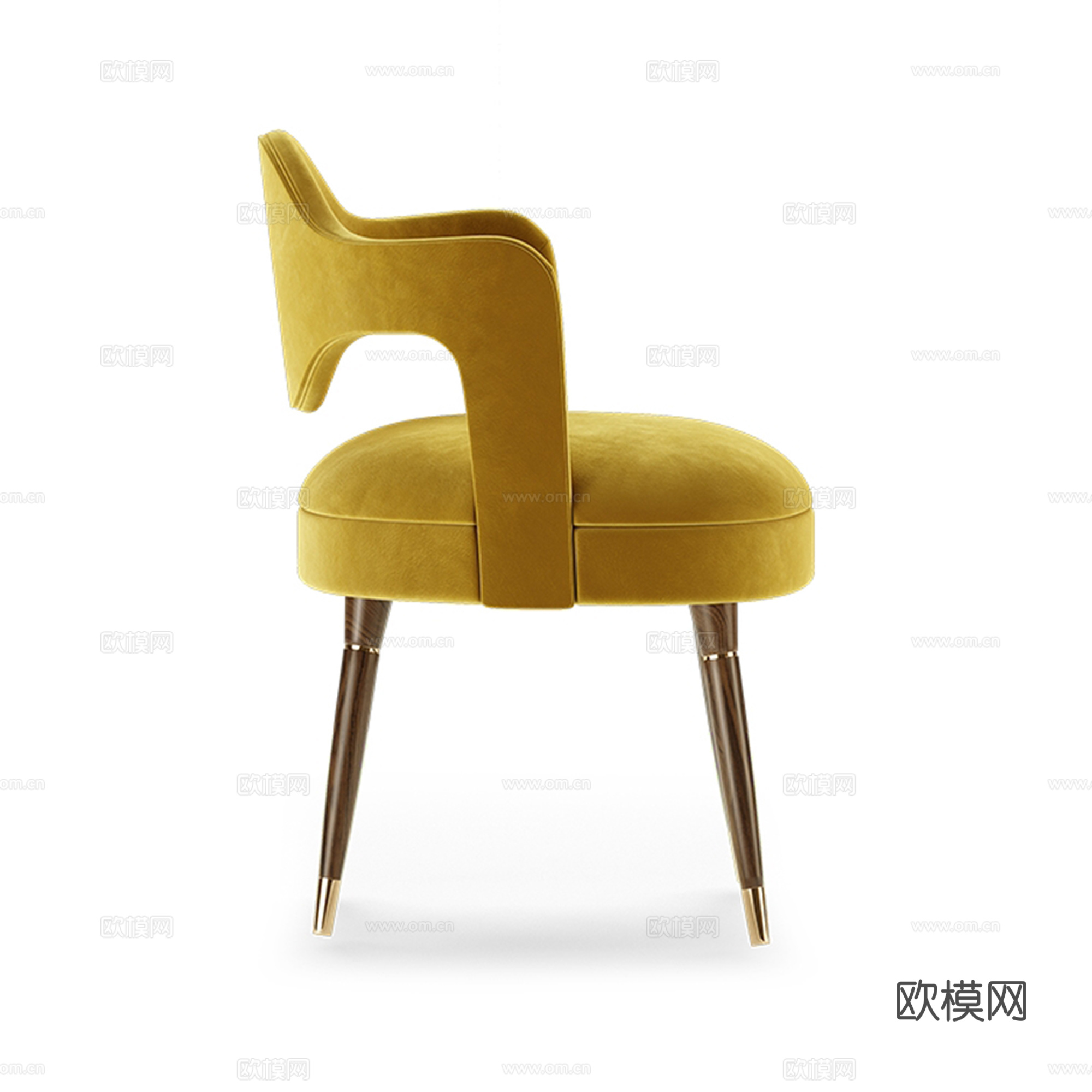 单椅 餐椅 书椅su模型