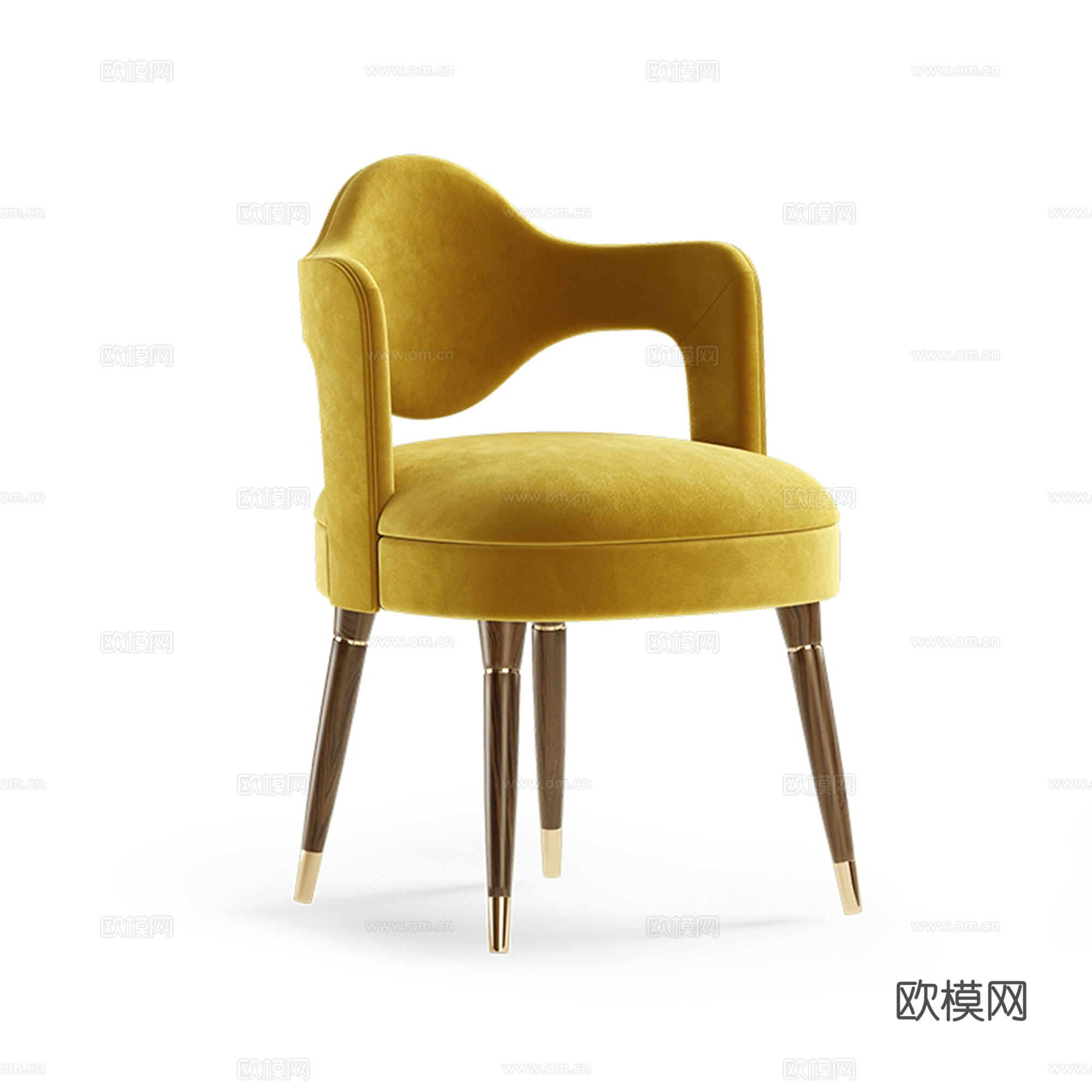 单椅 餐椅 书椅su模型