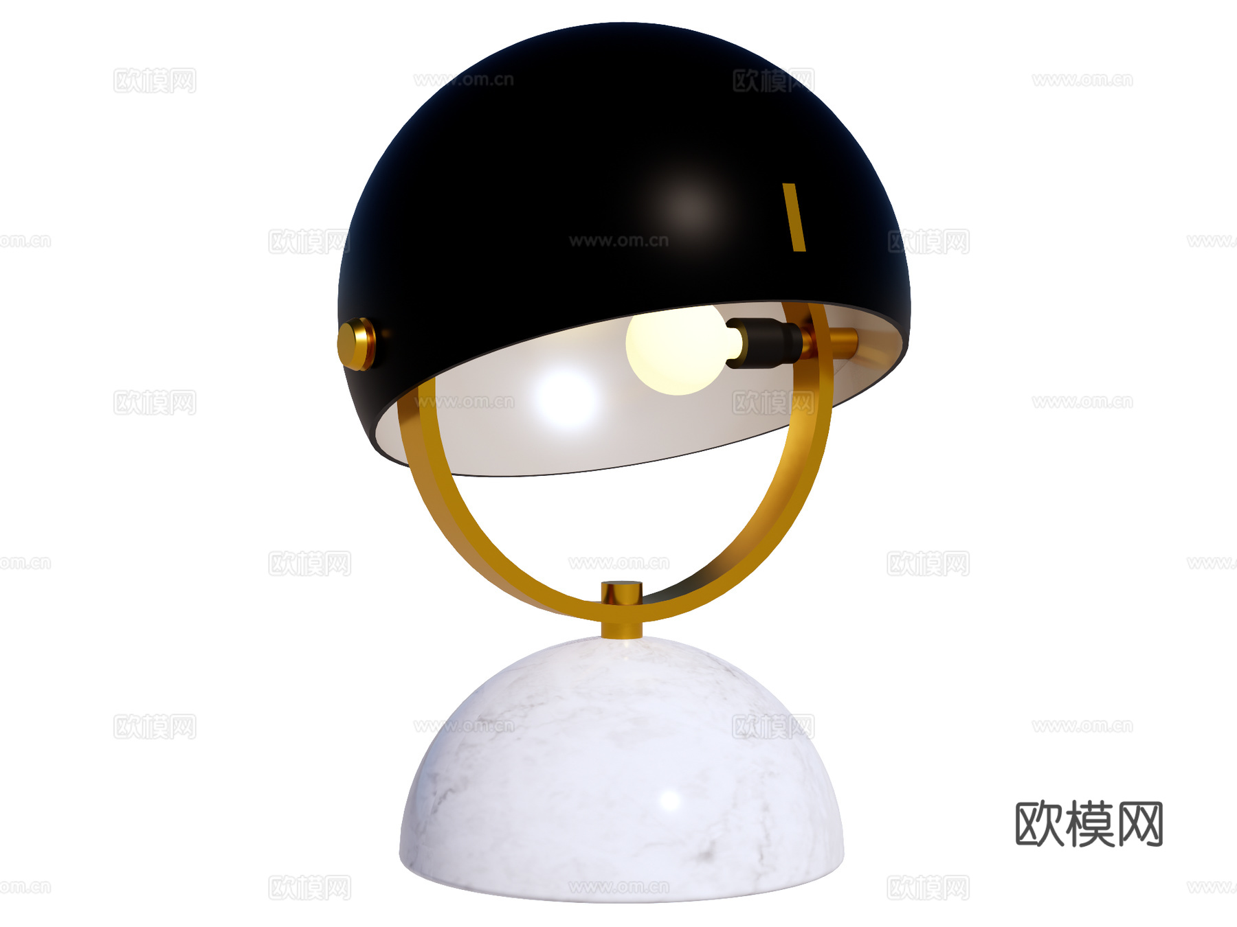 台灯 装饰灯具 氛围灯具su模型