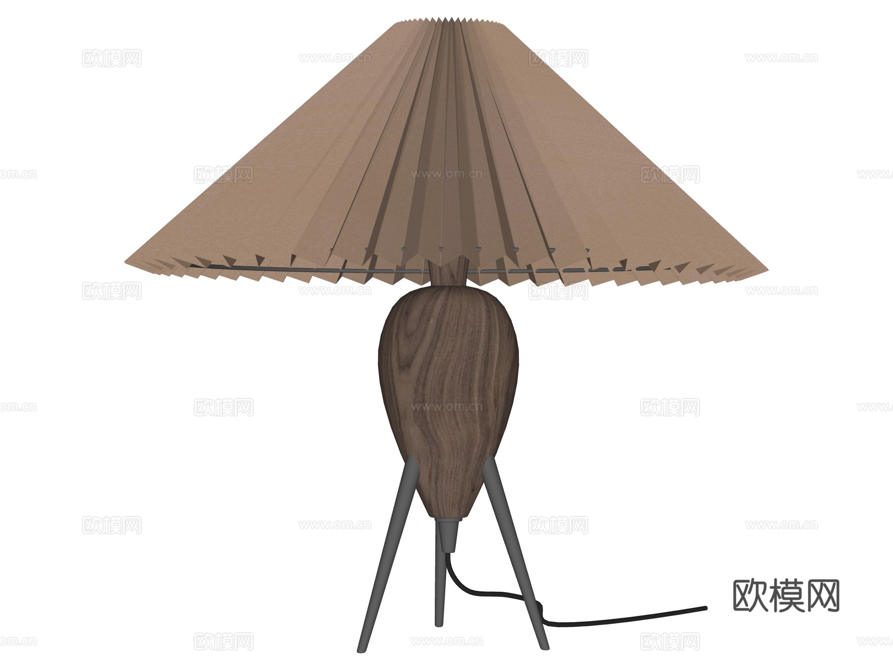 台灯 装饰灯具 氛围灯具su模型