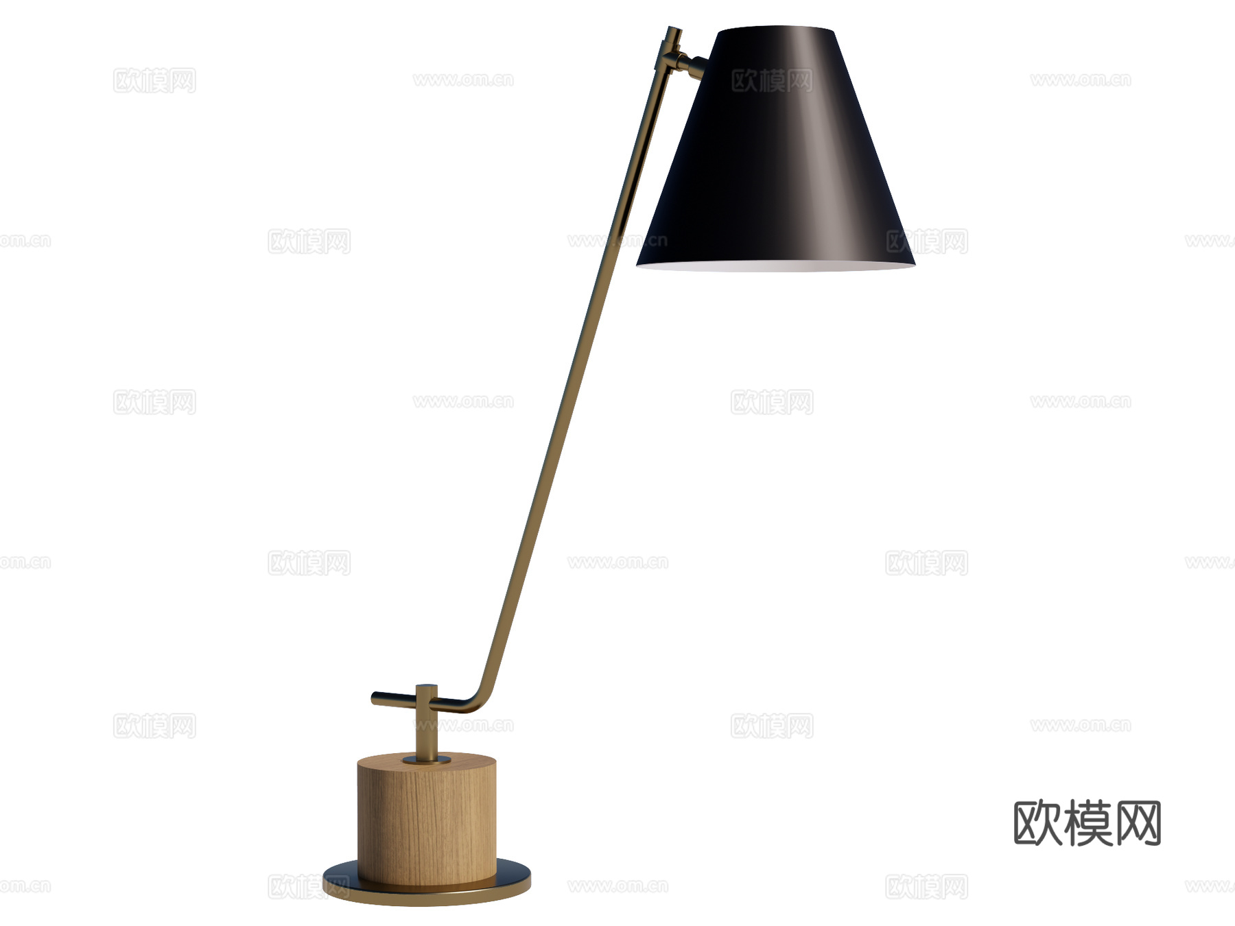 台灯 装饰灯具 氛围灯具 金属台灯su模型