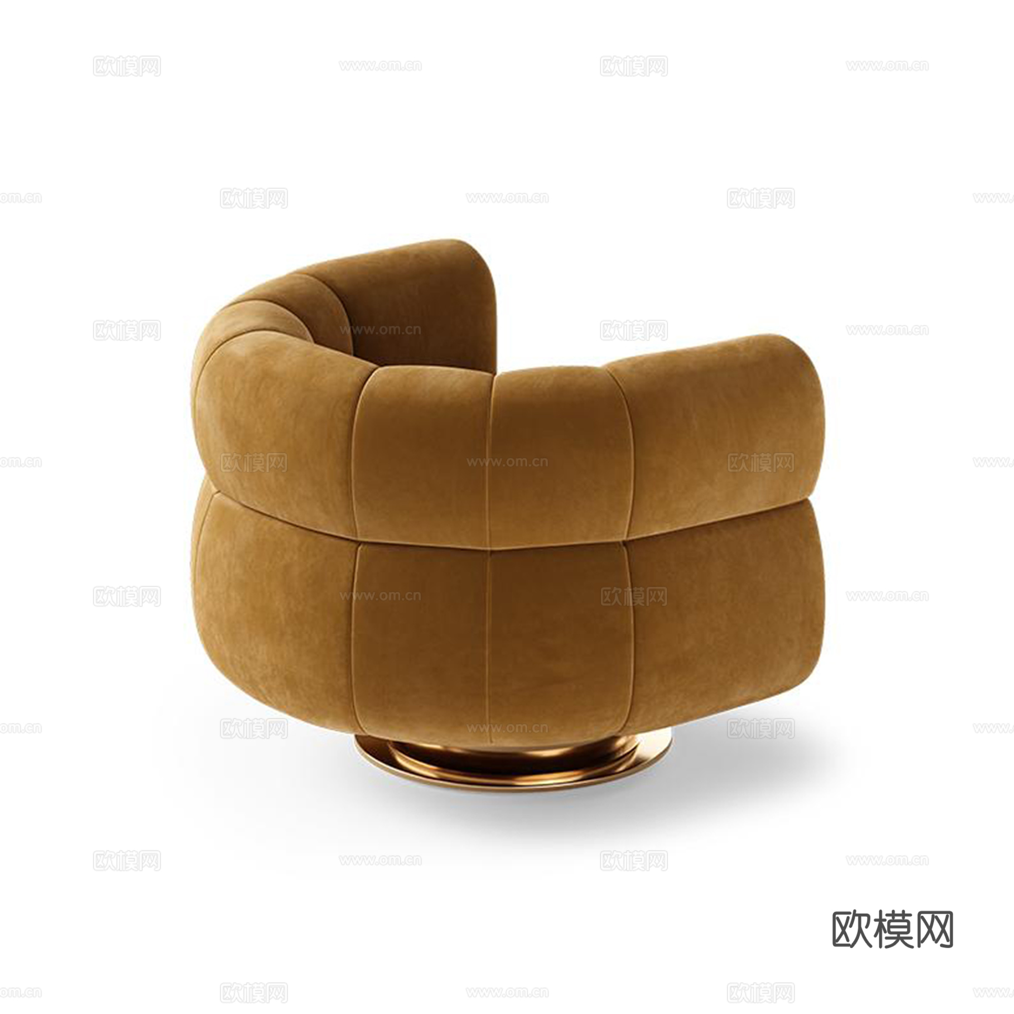 单人沙发 休闲椅su模型