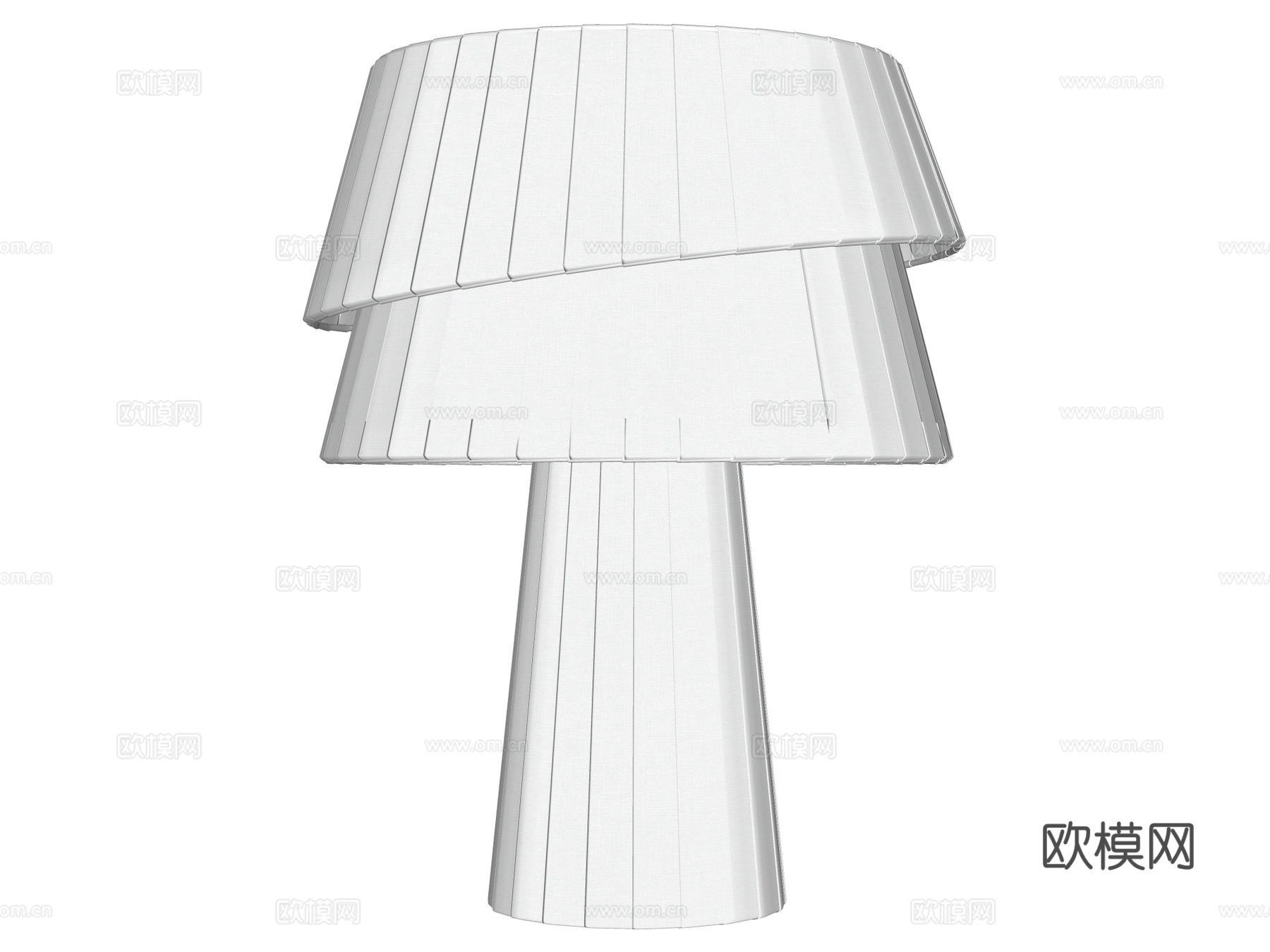 台灯 装饰灯具 氛围灯具su模型