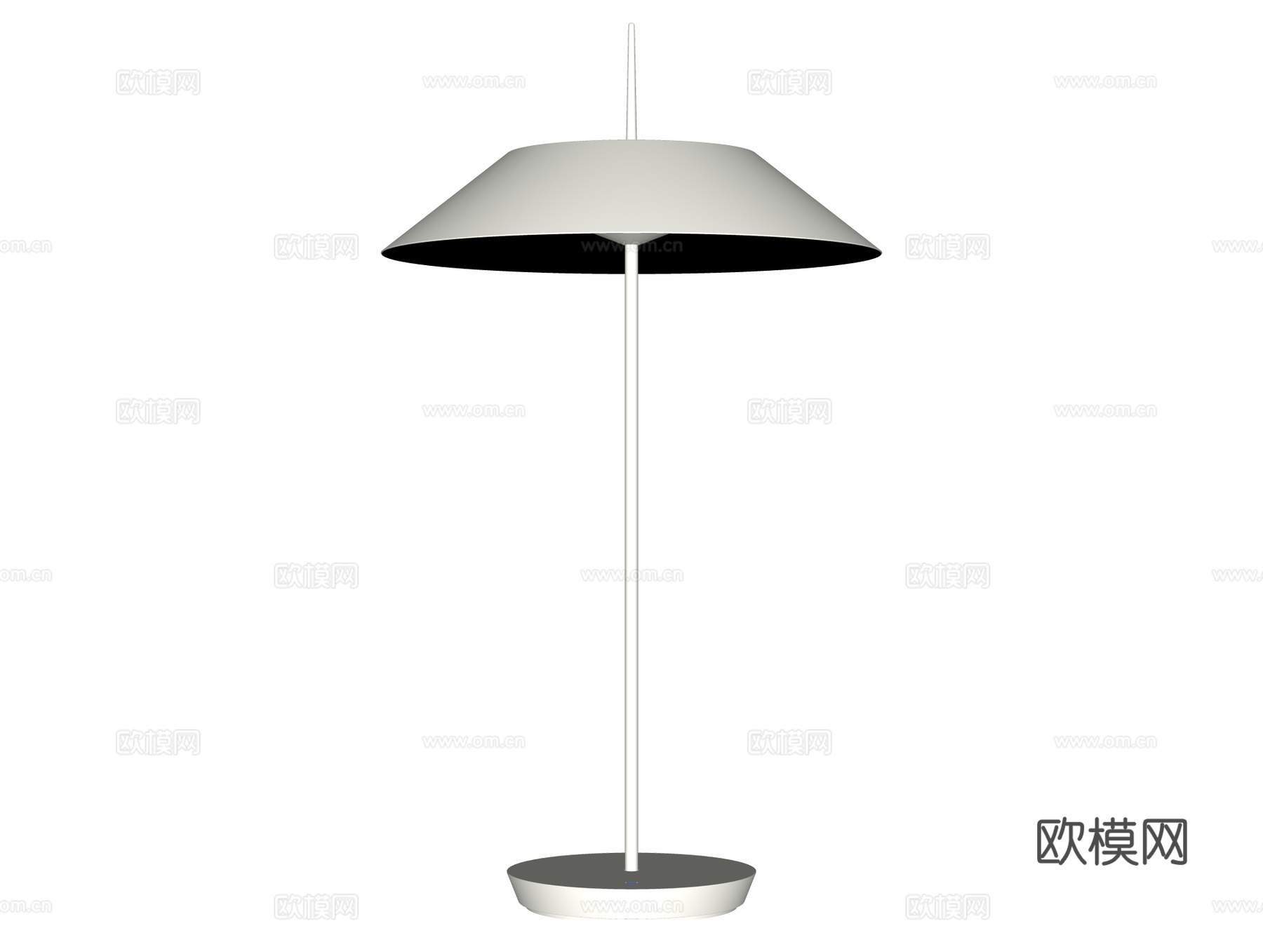 台灯 装饰灯具 氛围灯具 金属台灯su模型