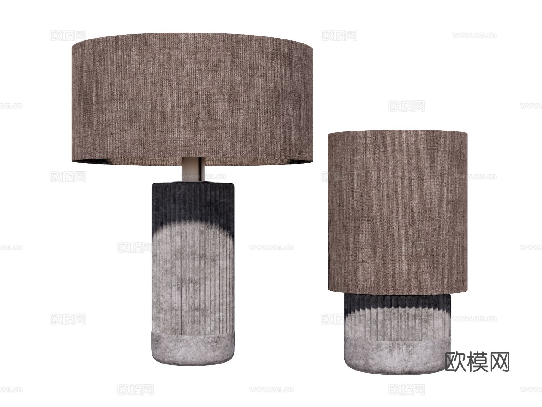 台灯 装饰灯具 氛围灯具su模型