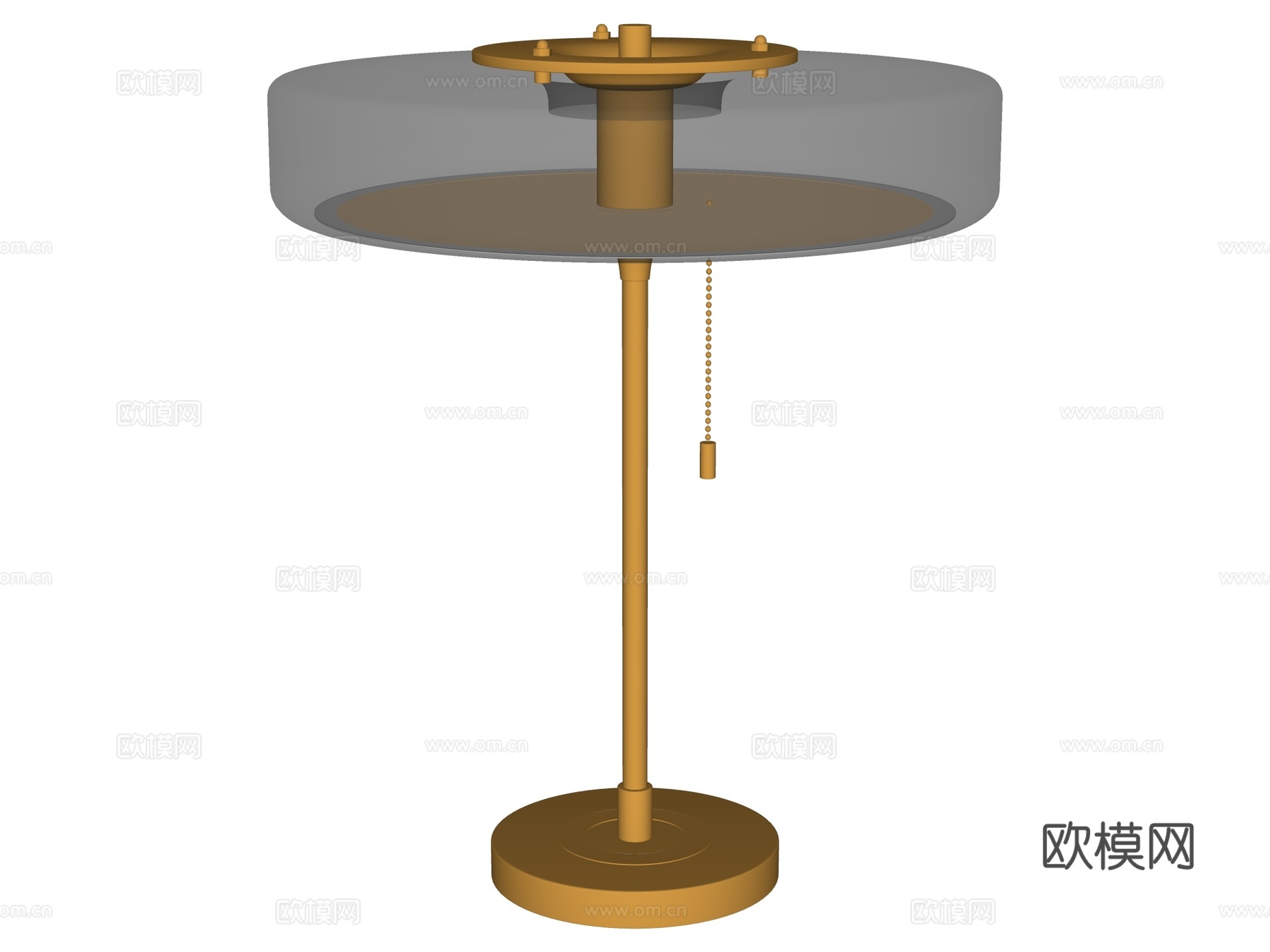 台灯 装饰灯具 氛围灯具 金属台灯 玻璃台灯su模型