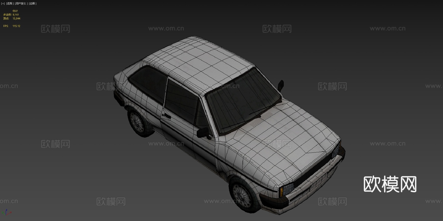 脏车_0612203d模型下载（渲染图4）