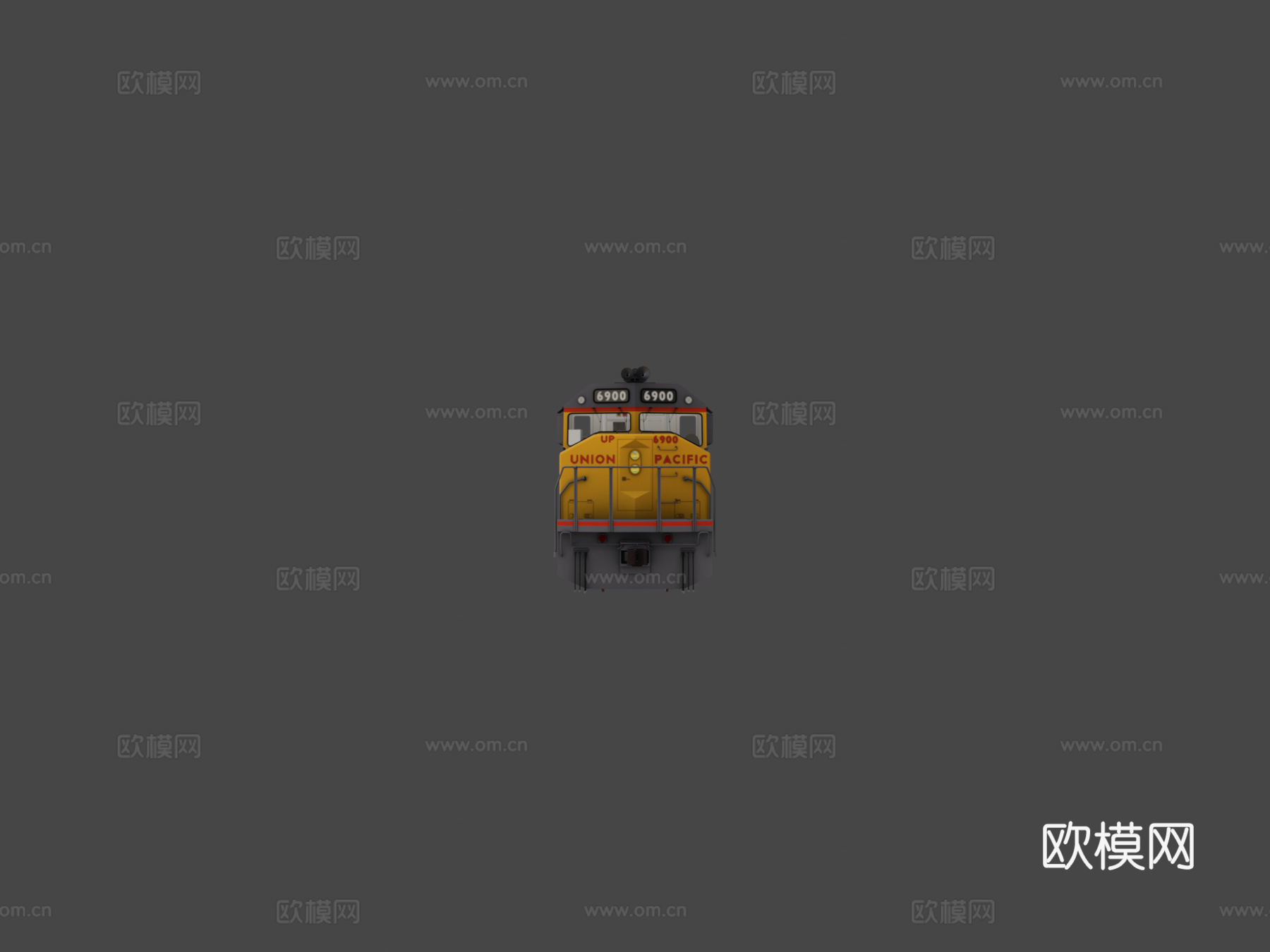 EMD DDA40X=百年纪念=3d模型下载（渲染图5）