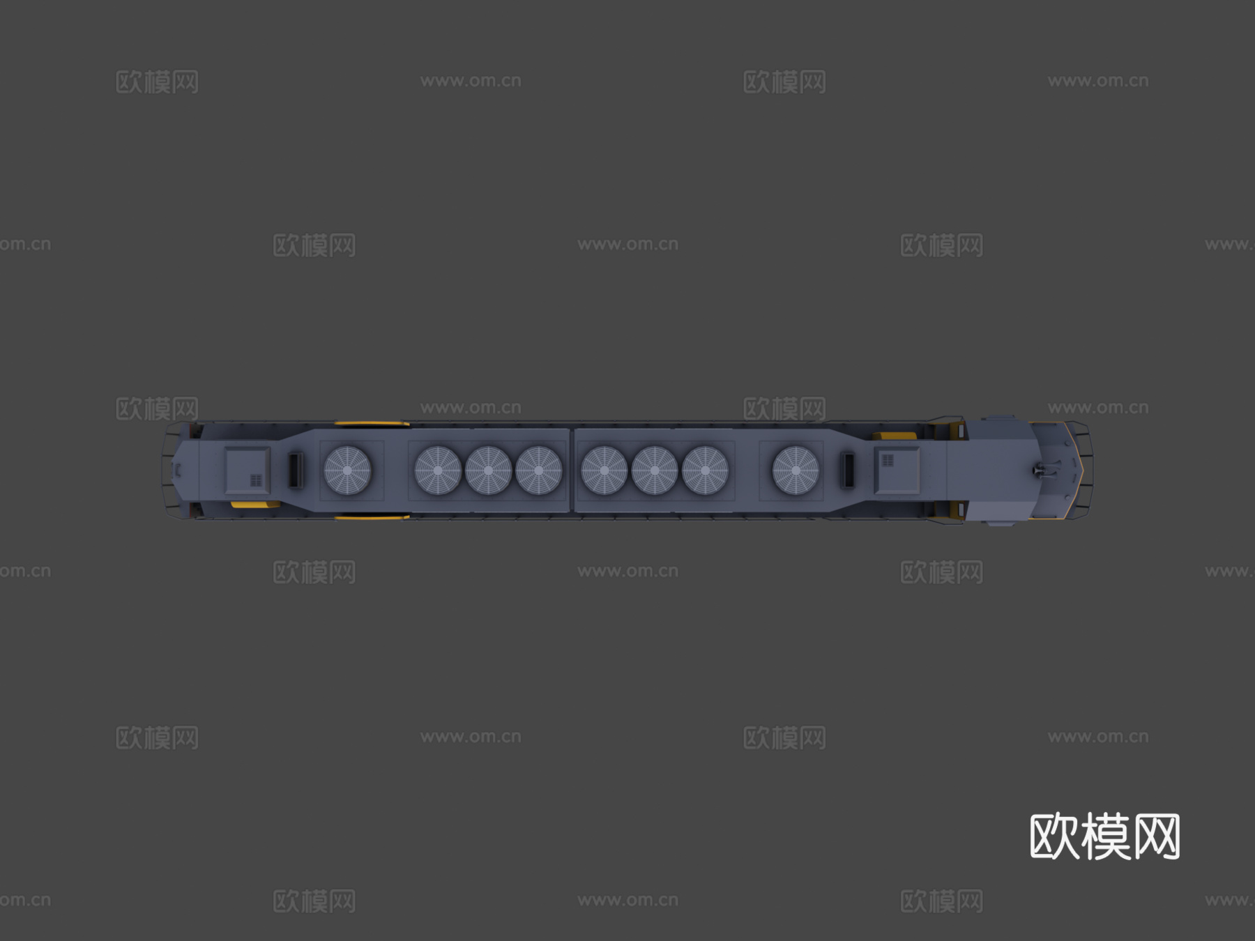 EMD DDA40X=百年纪念=3d模型下载（渲染图6）