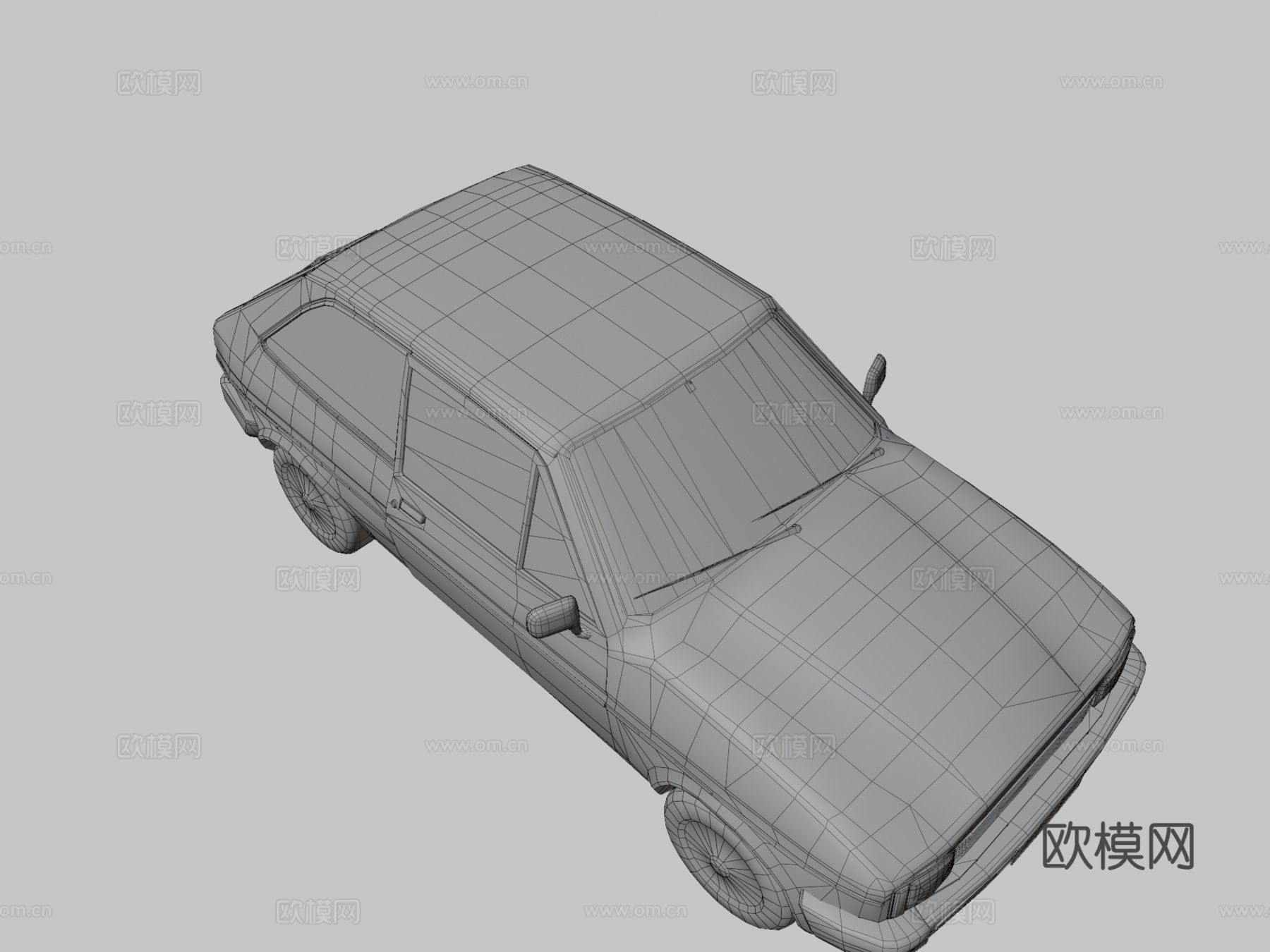 脏车_0612203d模型下载（渲染图3）