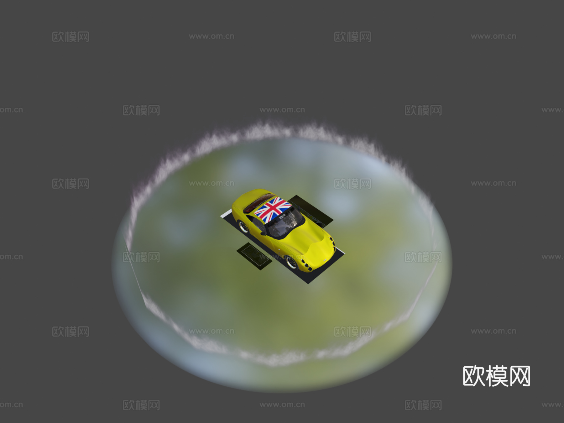 TVR 托斯卡纳 S 特别版 2001??3d模型下载（渲染图1）