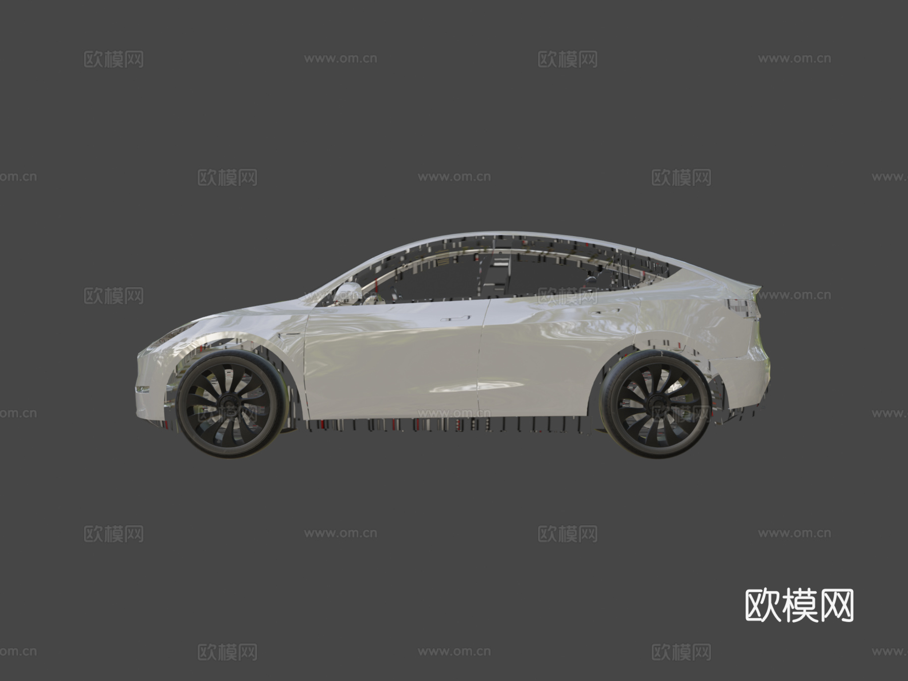 特斯拉Model Y 20223d模型下载（渲染图7）