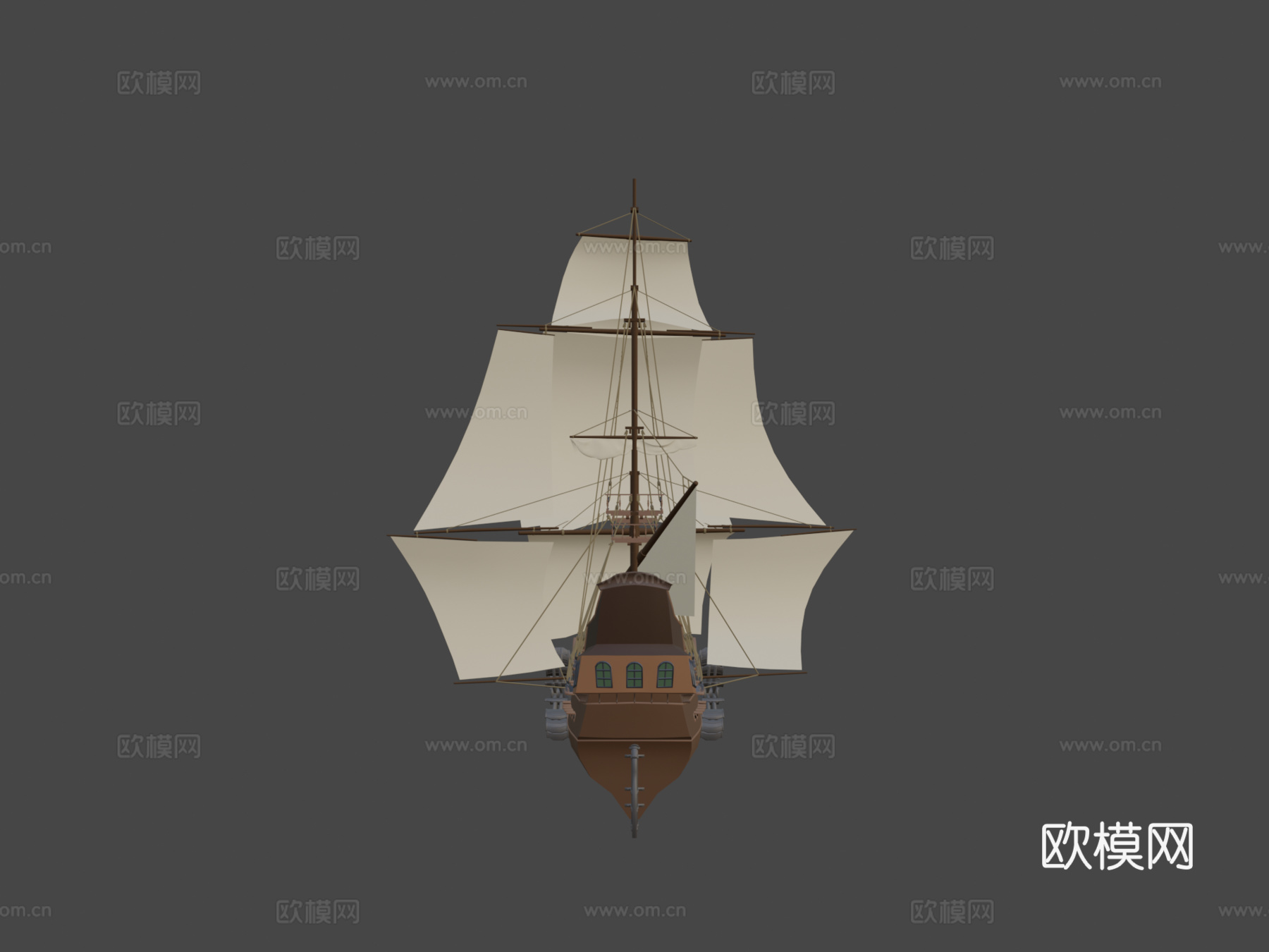 克拉肯的拥抱3d模型下载（渲染图7）