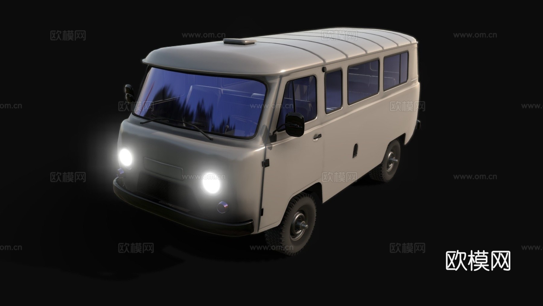 乌阿斯3d模型下载（渲染图1）