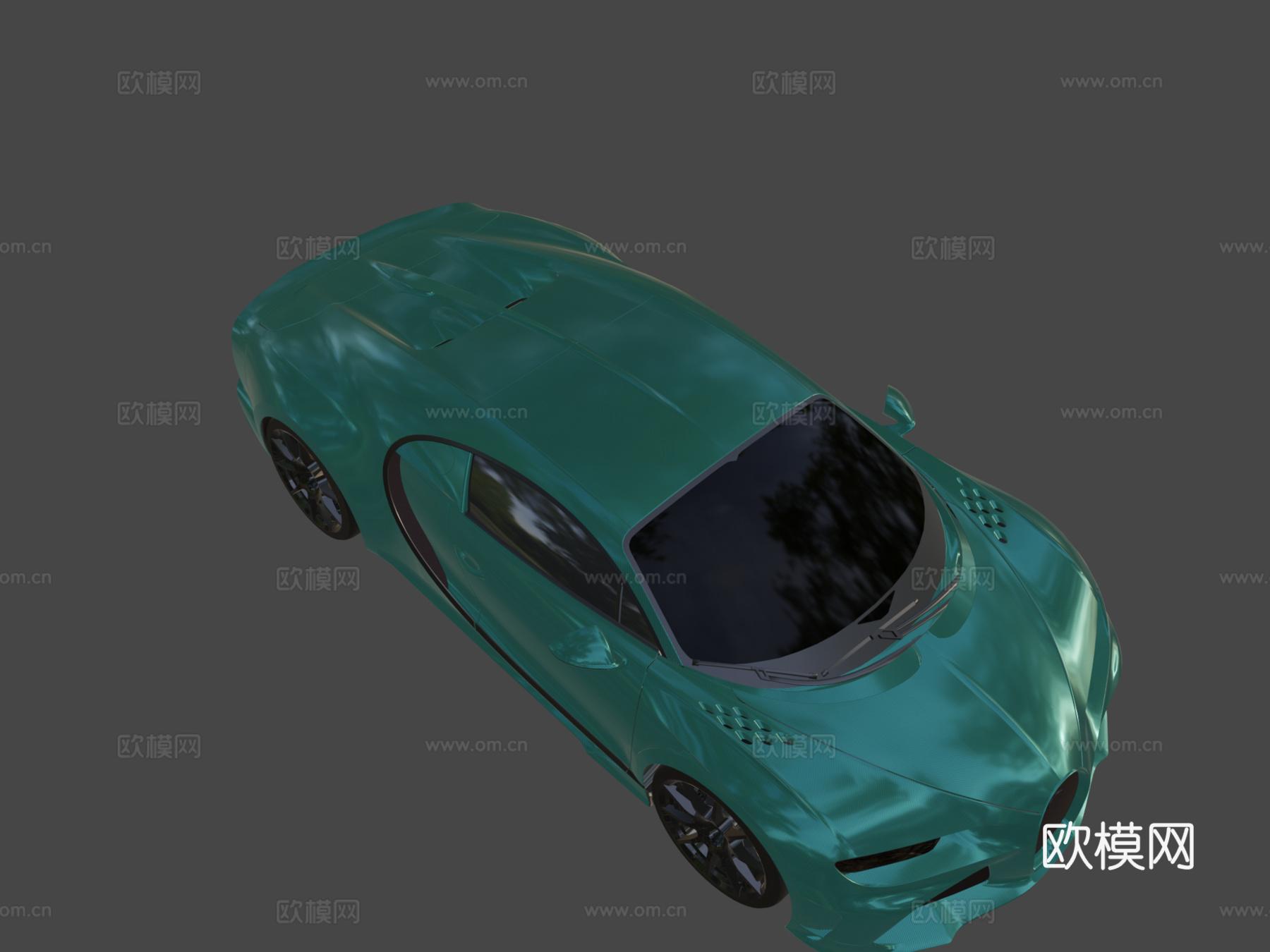 布加迪凯龙最后单元3d模型下载（渲染图8）