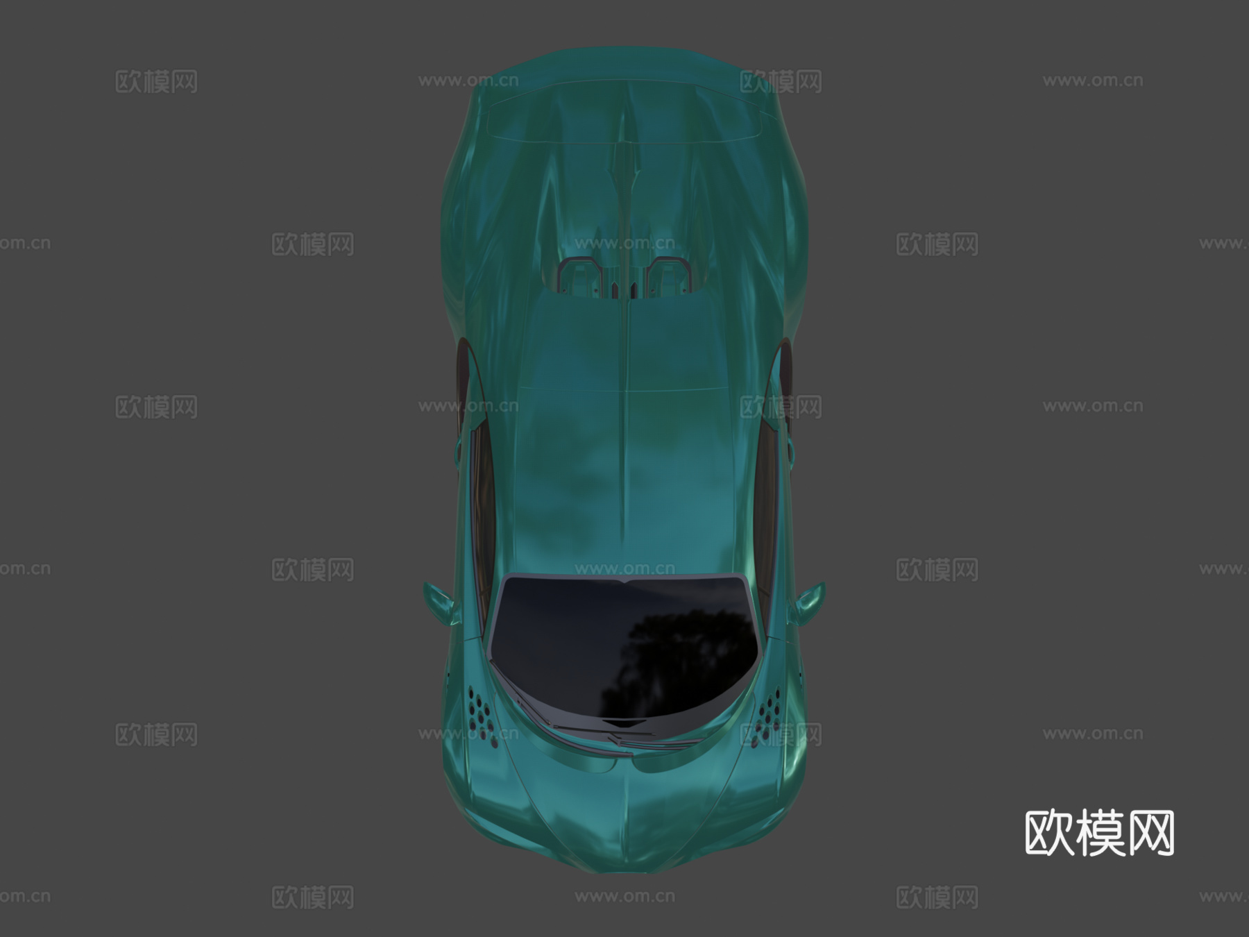 布加迪凯龙最后单元3d模型下载（渲染图7）