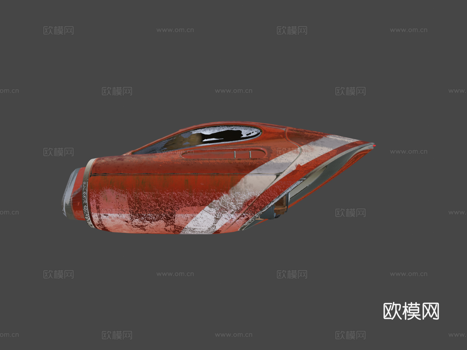 宇宙飞船3d模型下载（渲染图5）