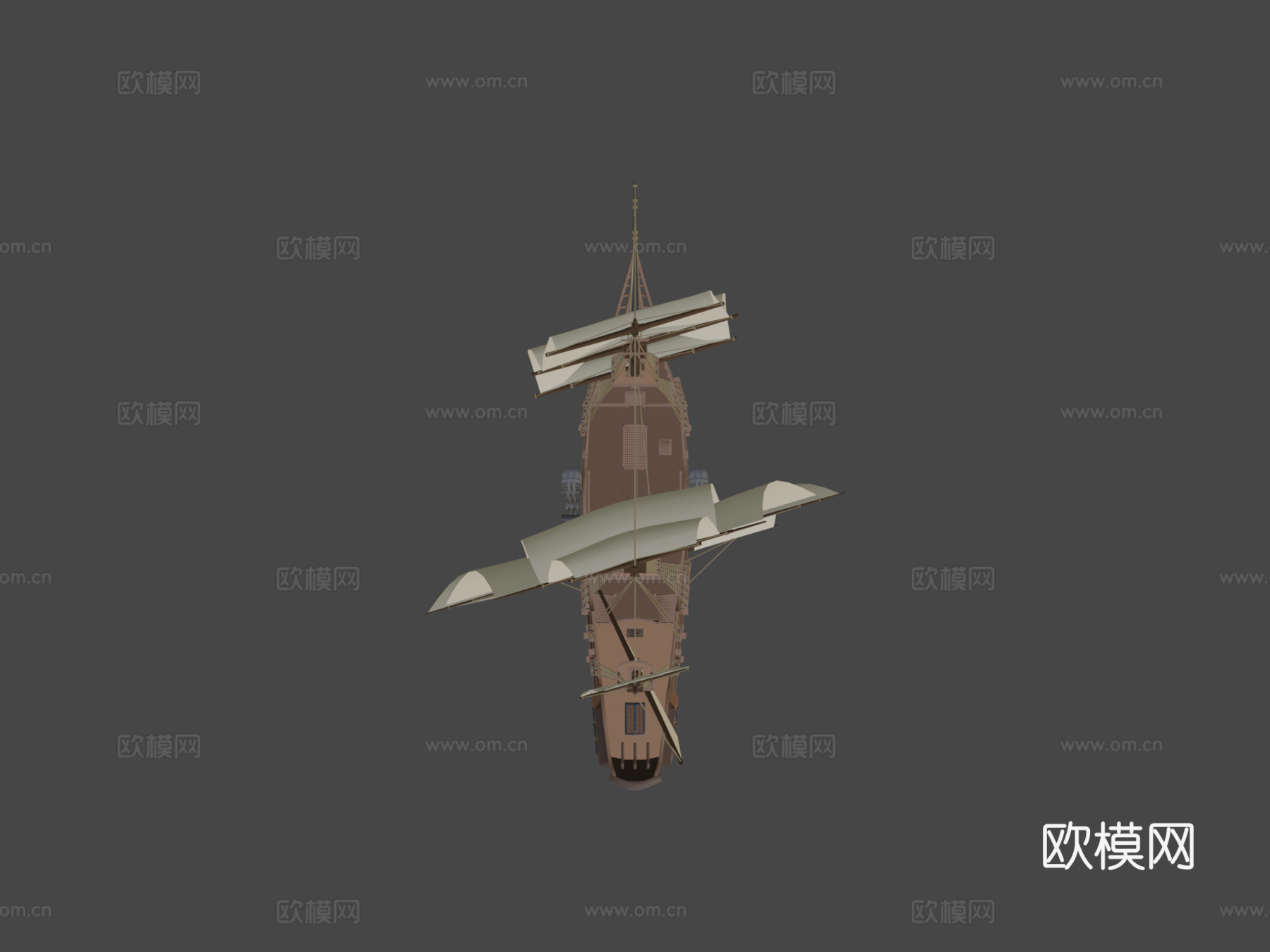 克拉肯的拥抱3d模型下载（渲染图5）