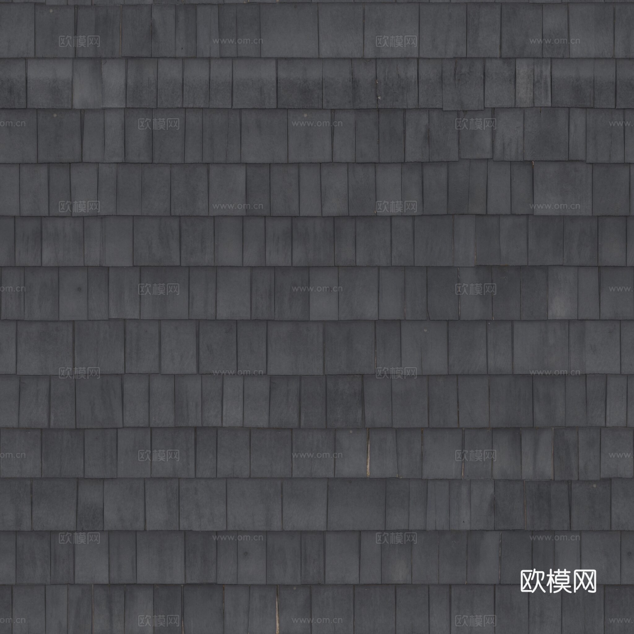 建筑用无缝瓦片纹理素材