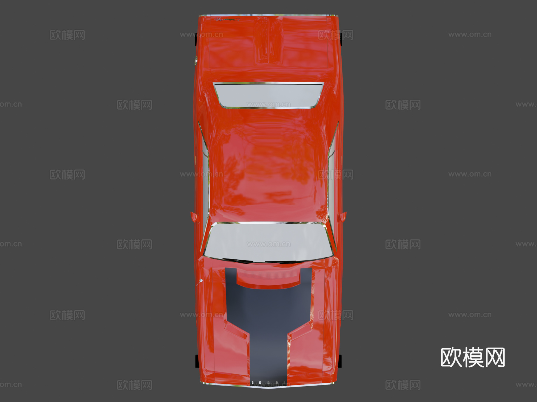 道奇 挑战者 R-T (LP)(KrStolorz (Krz3d模型下载（渲染图7）