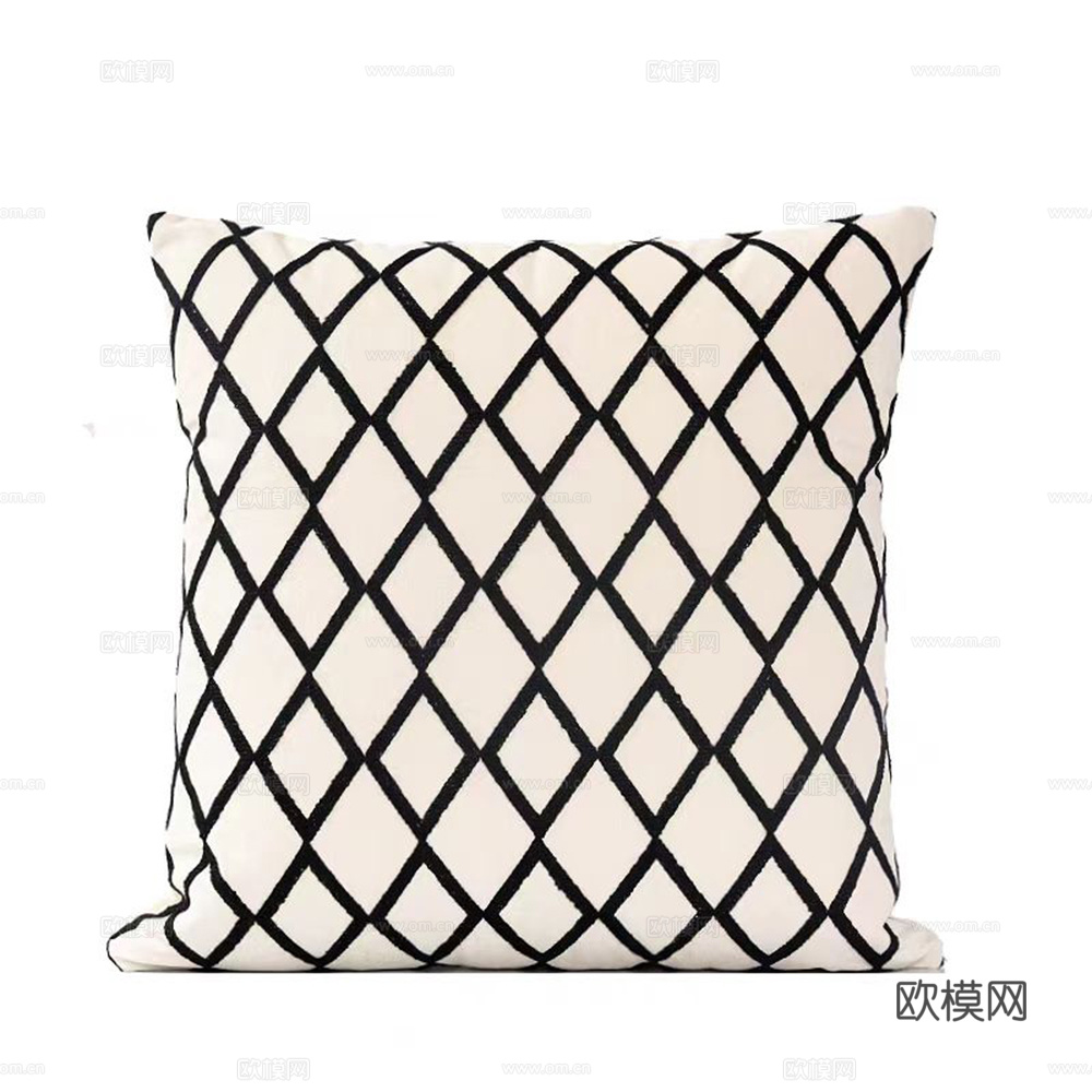 抱枕 现代抱枕 印花抱枕 线条抱枕