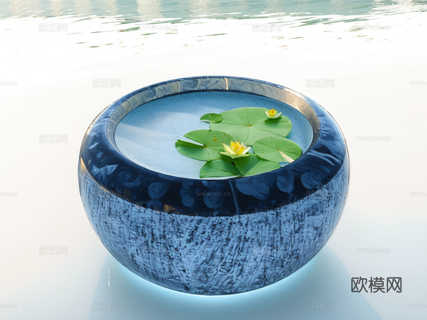 庭院小品su模型