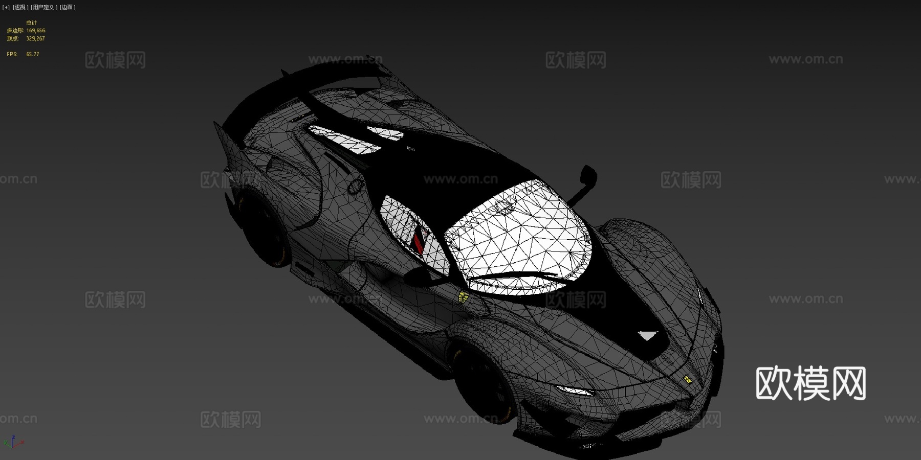 - 法拉利 FXX-K 进化版 特别感谢 600(凯文 (ケ3d模型下载（渲染图4）