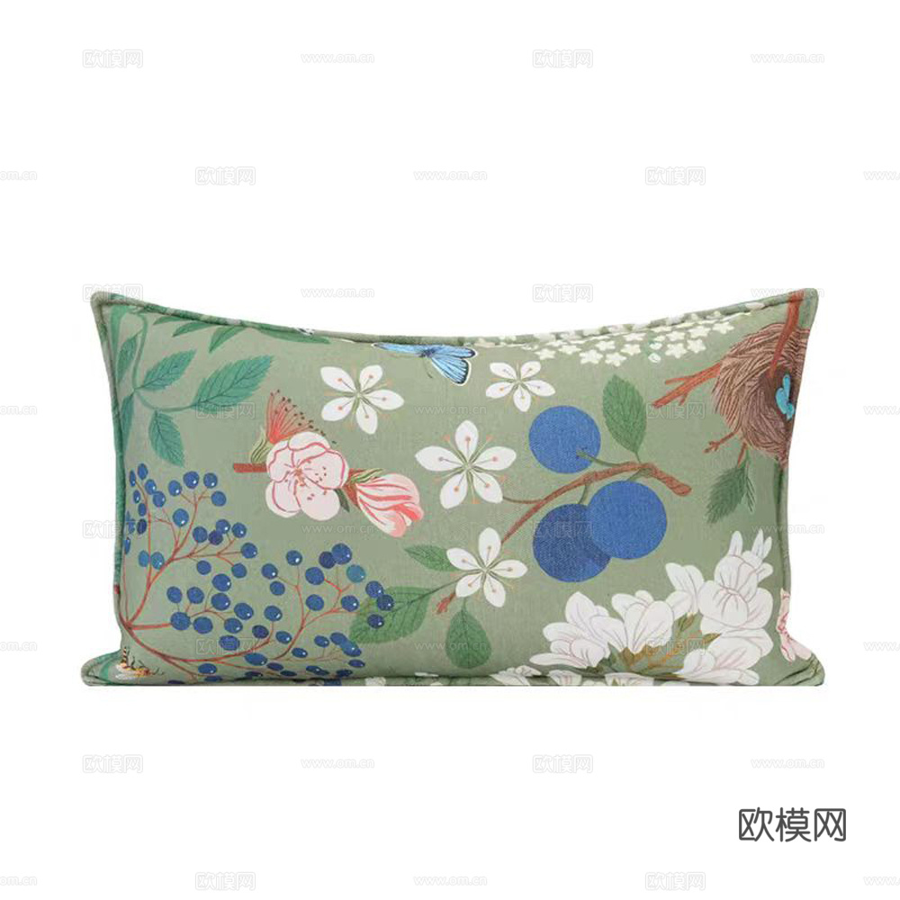 抱枕 中式抱枕 印花抱枕