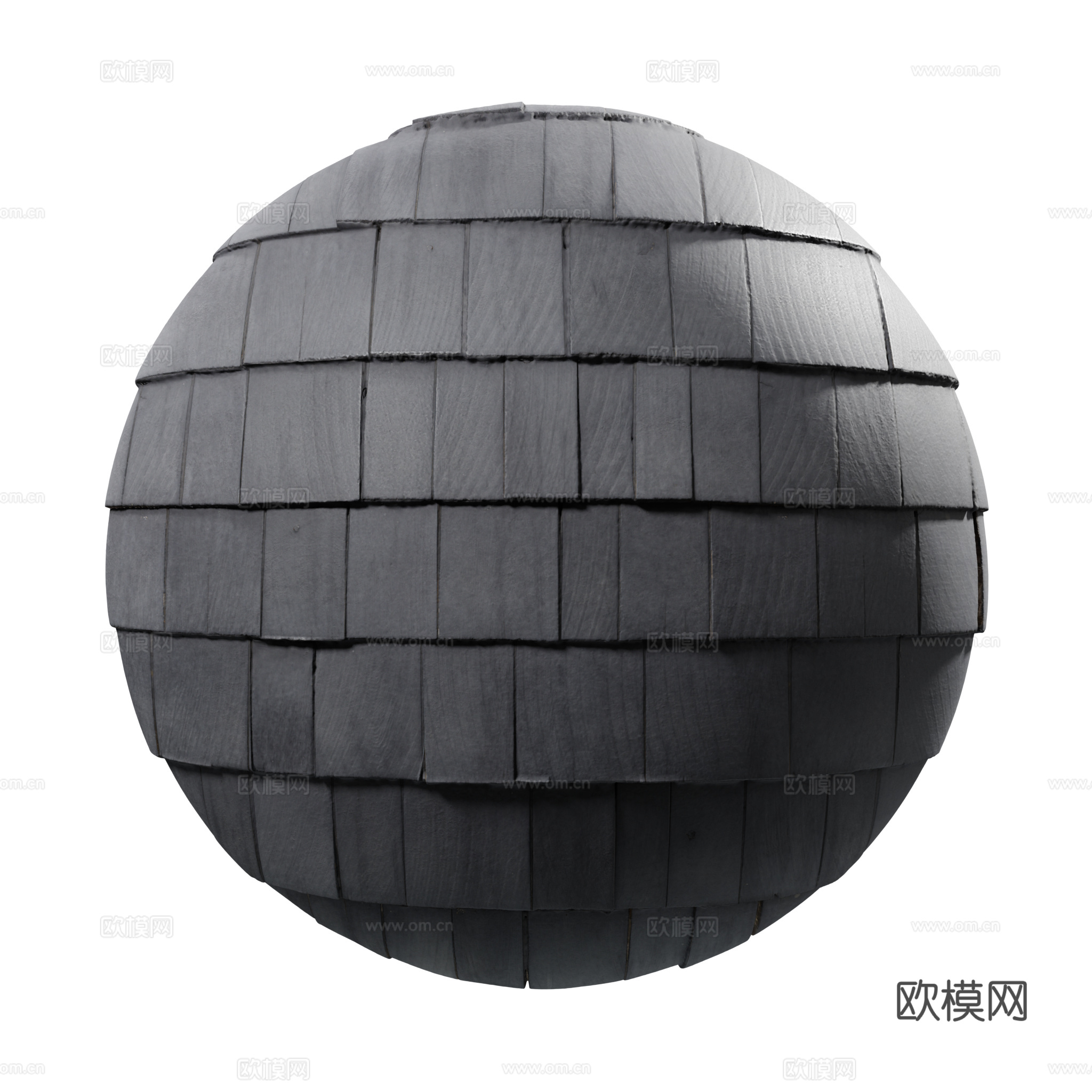 建筑用无缝瓦片纹理素材