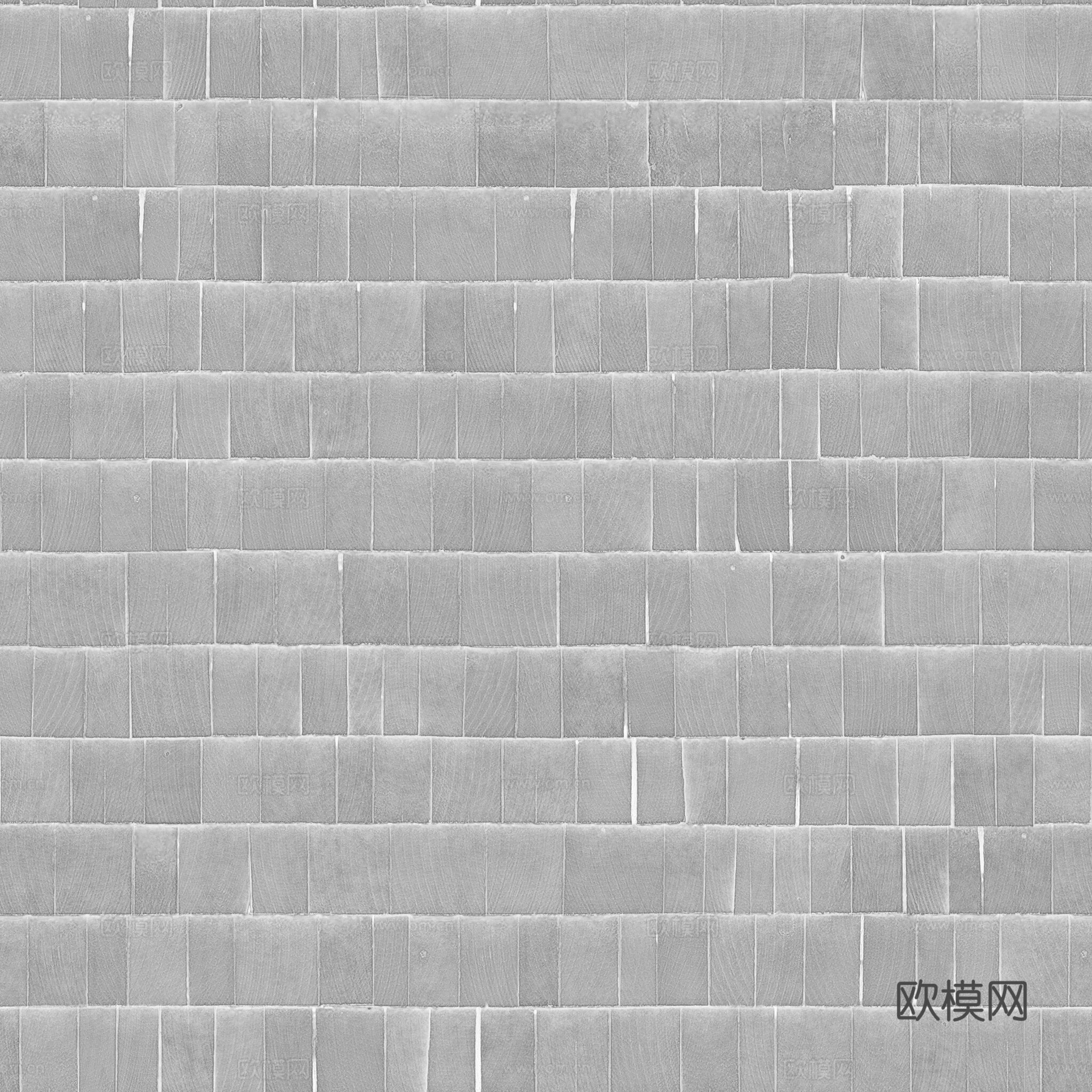 建筑用无缝瓦片纹理素材