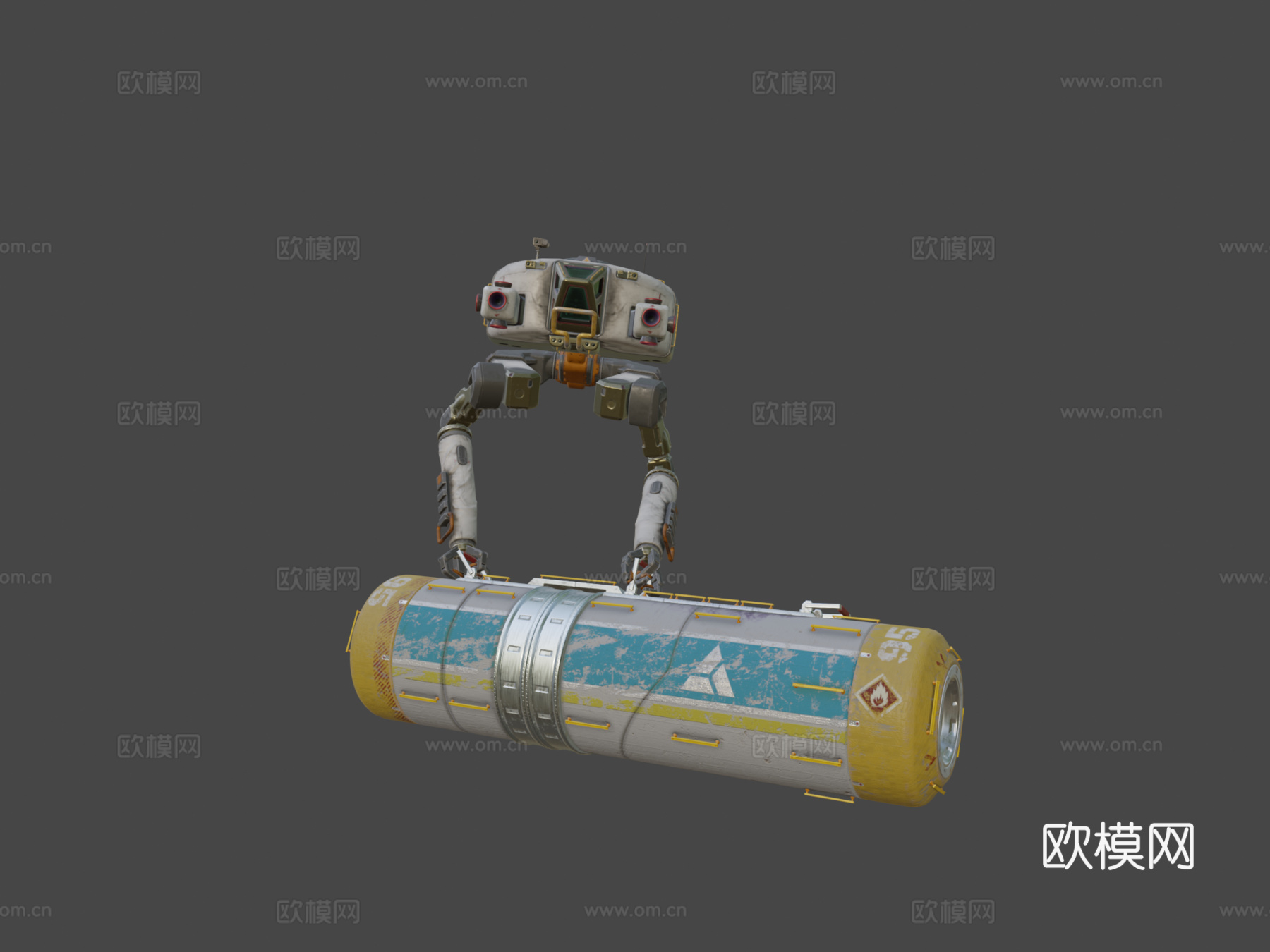 太空船EAV2=螃蟹=3d模型下载（渲染图7）