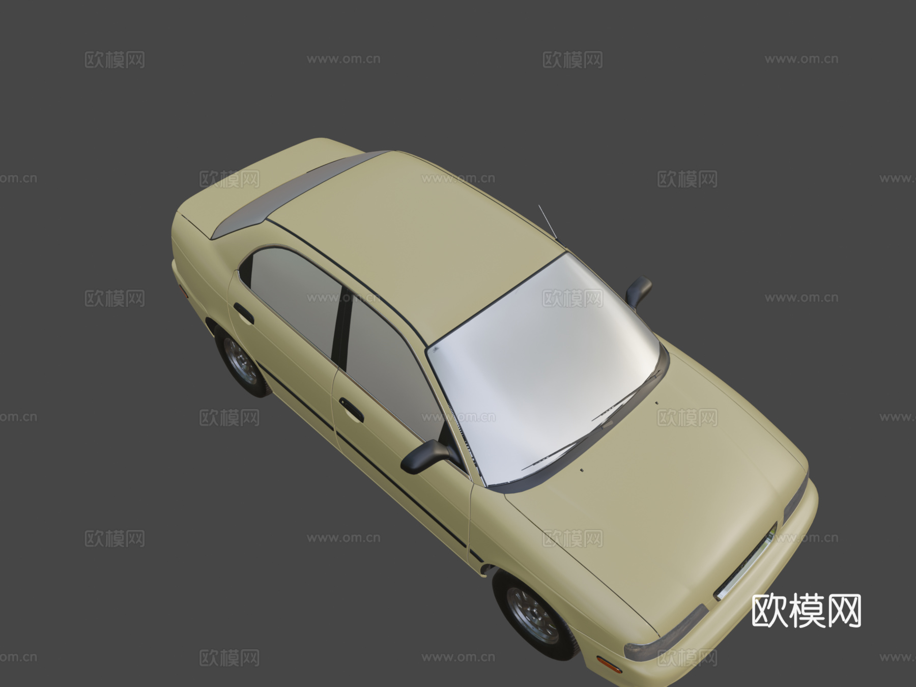 铃木 Esteem 19983d模型下载（渲染图8）