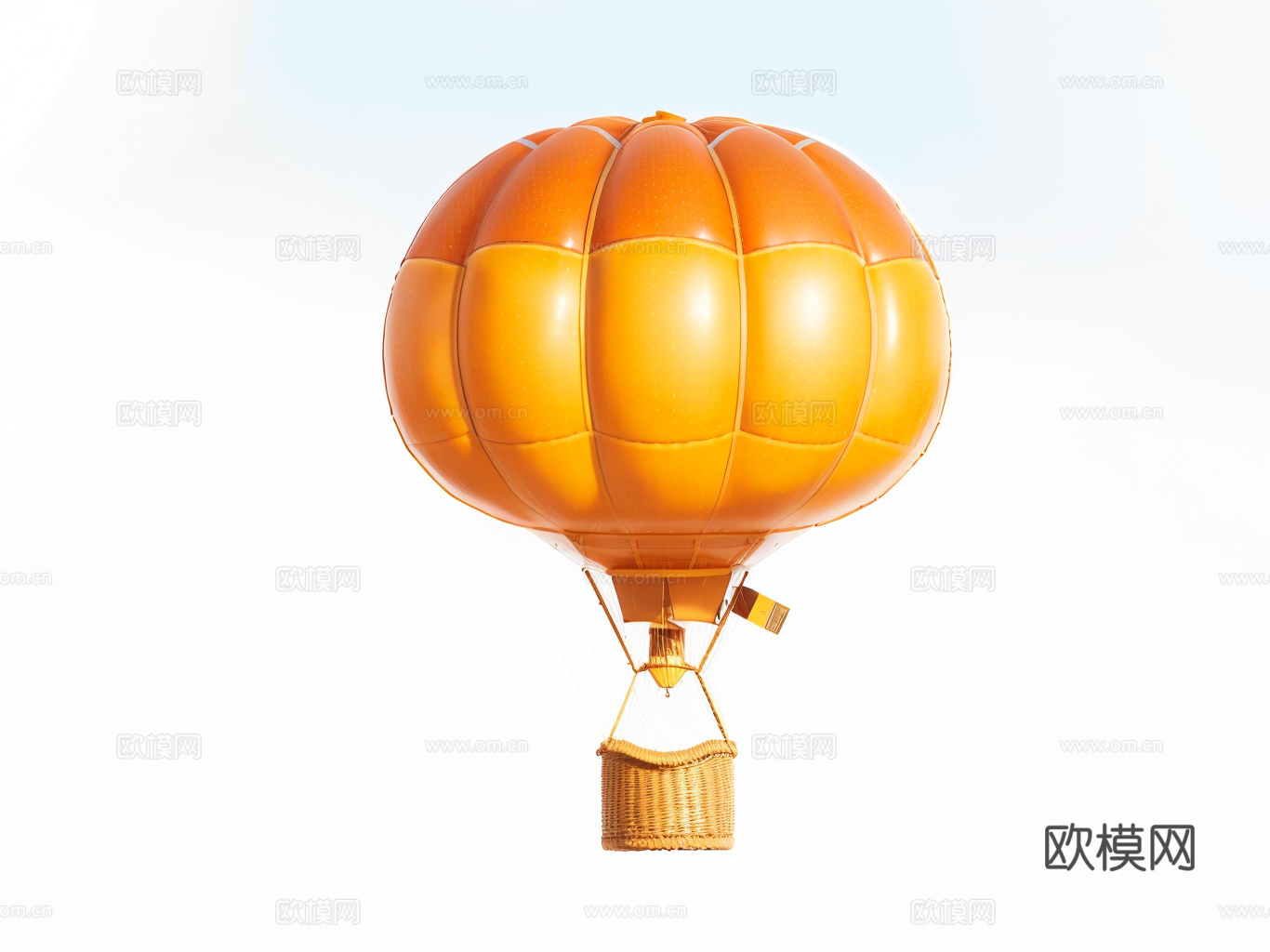 热气球su模型