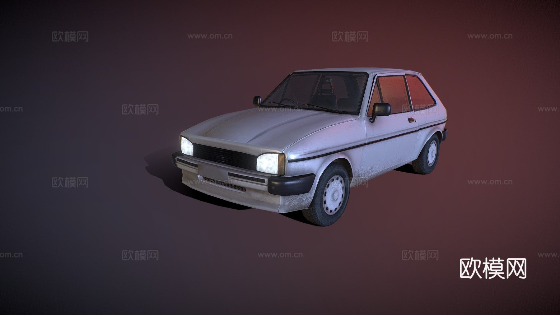 脏车_0612203d模型下载（渲染图1）