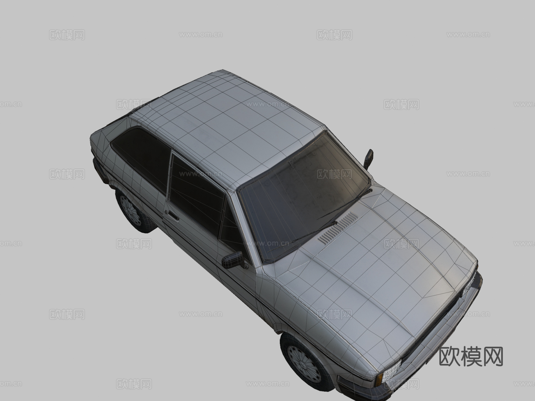 脏车_0612203d模型下载（渲染图2）