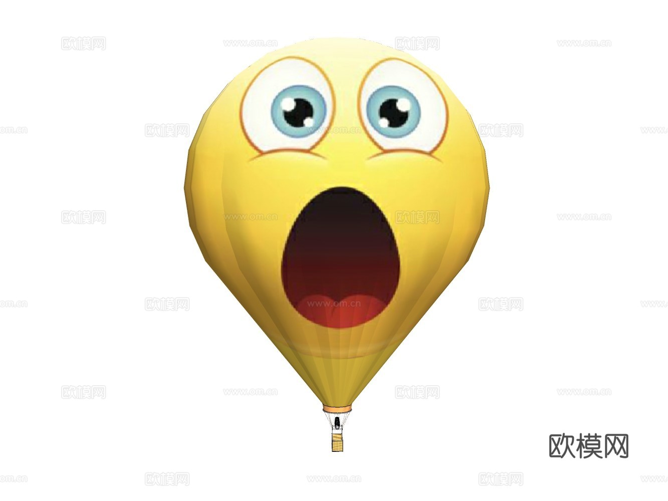 热气球su模型