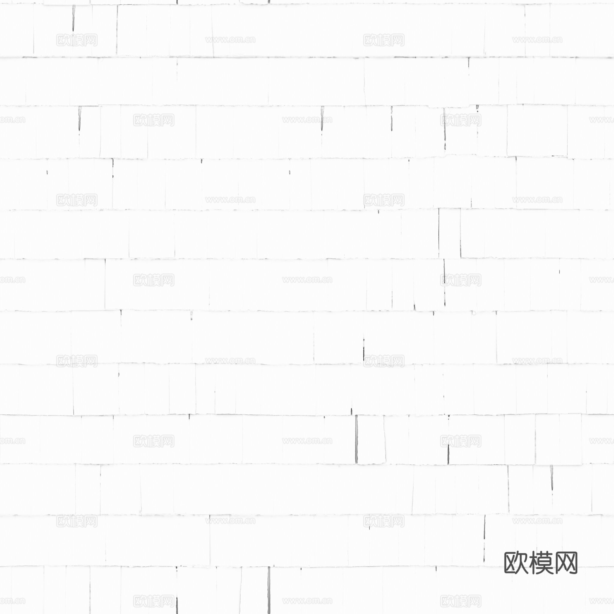 建筑用无缝瓦片纹理素材