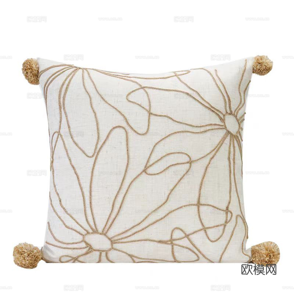 抱枕 现代抱枕 印花抱枕 线条抱枕