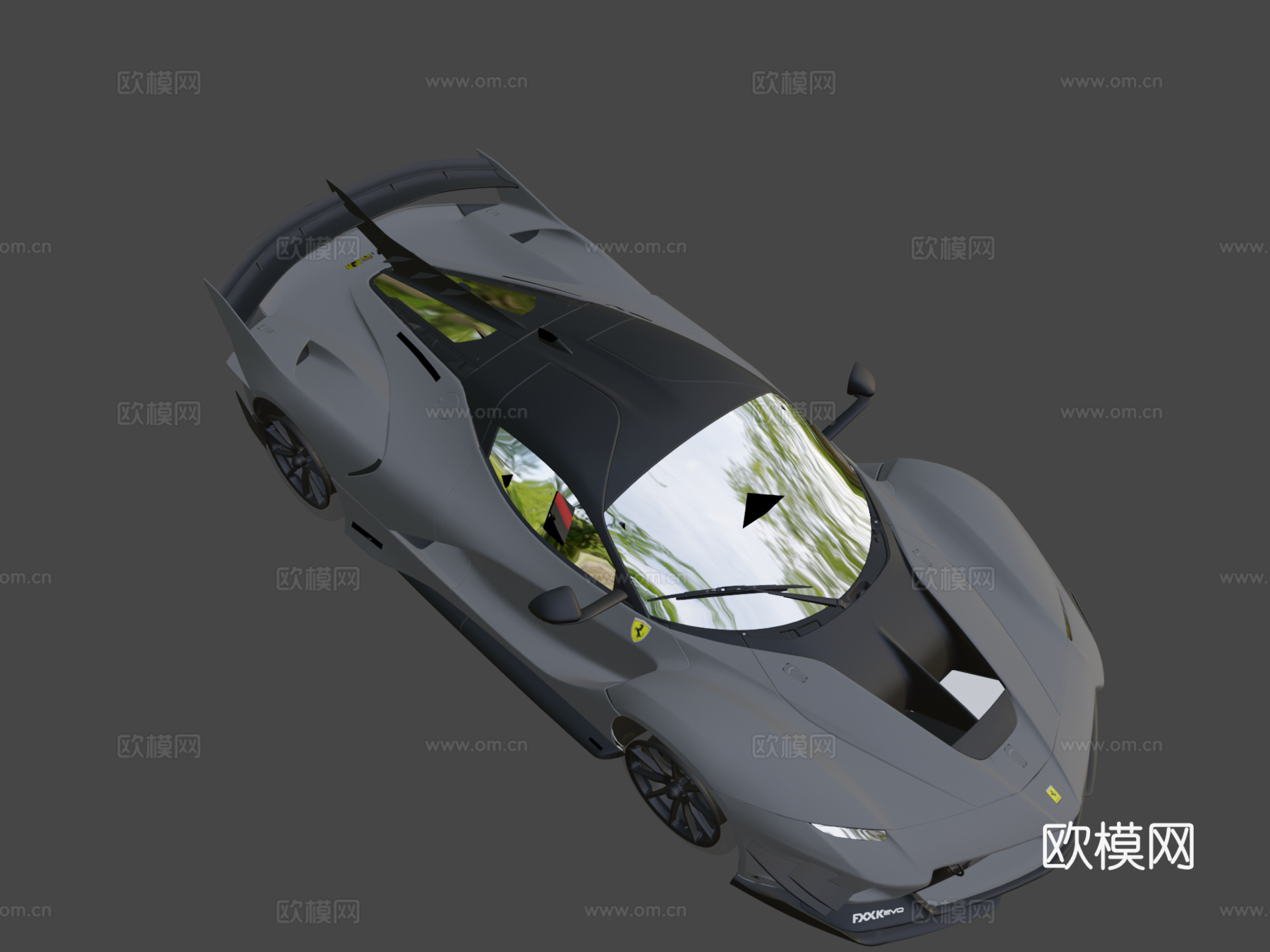 - 法拉利 FXX-K 进化版 特别感谢 600(凯文 (ケ3d模型下载（渲染图1）