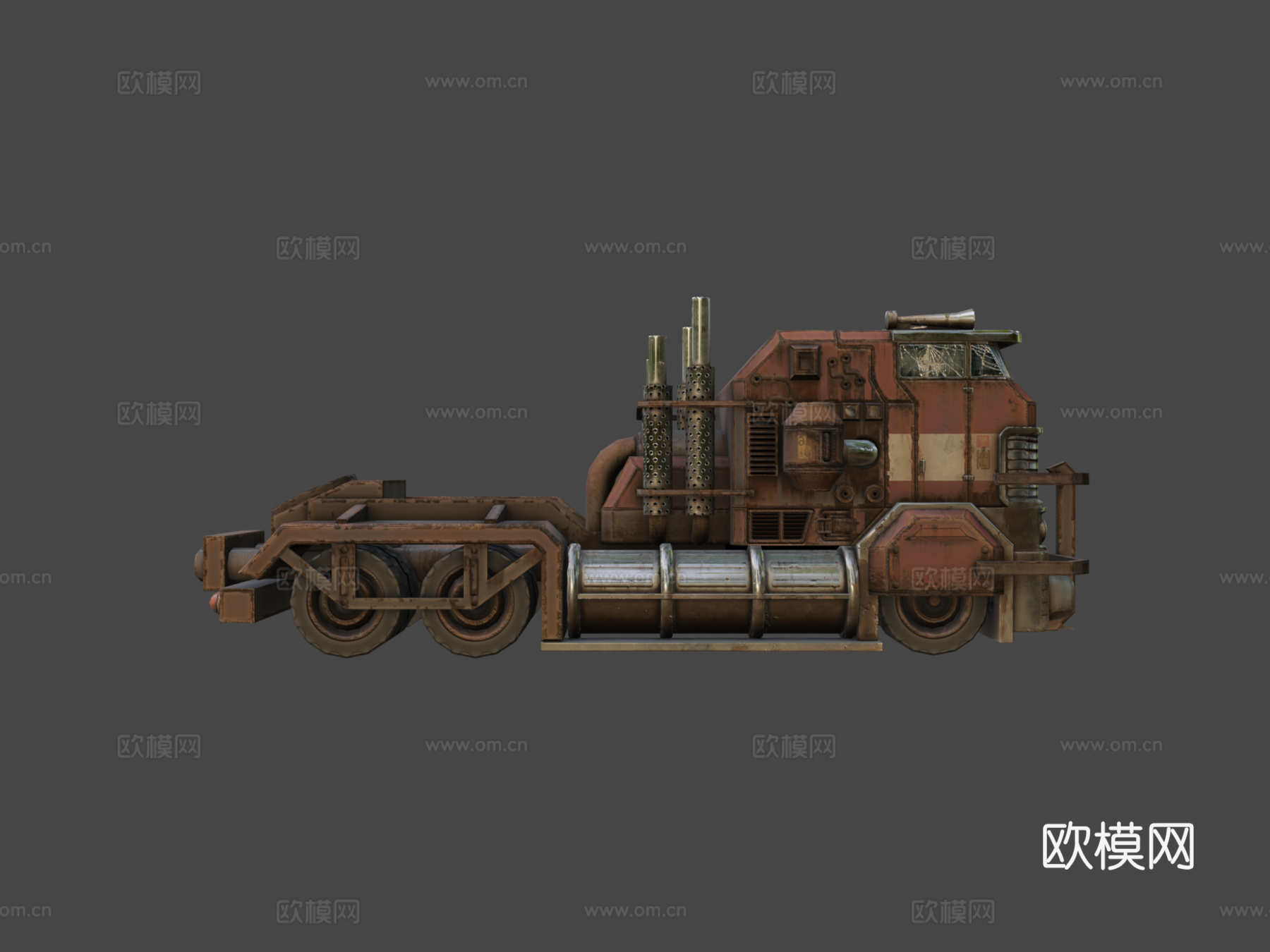 F4NV牵引单元3d模型下载（渲染图6）