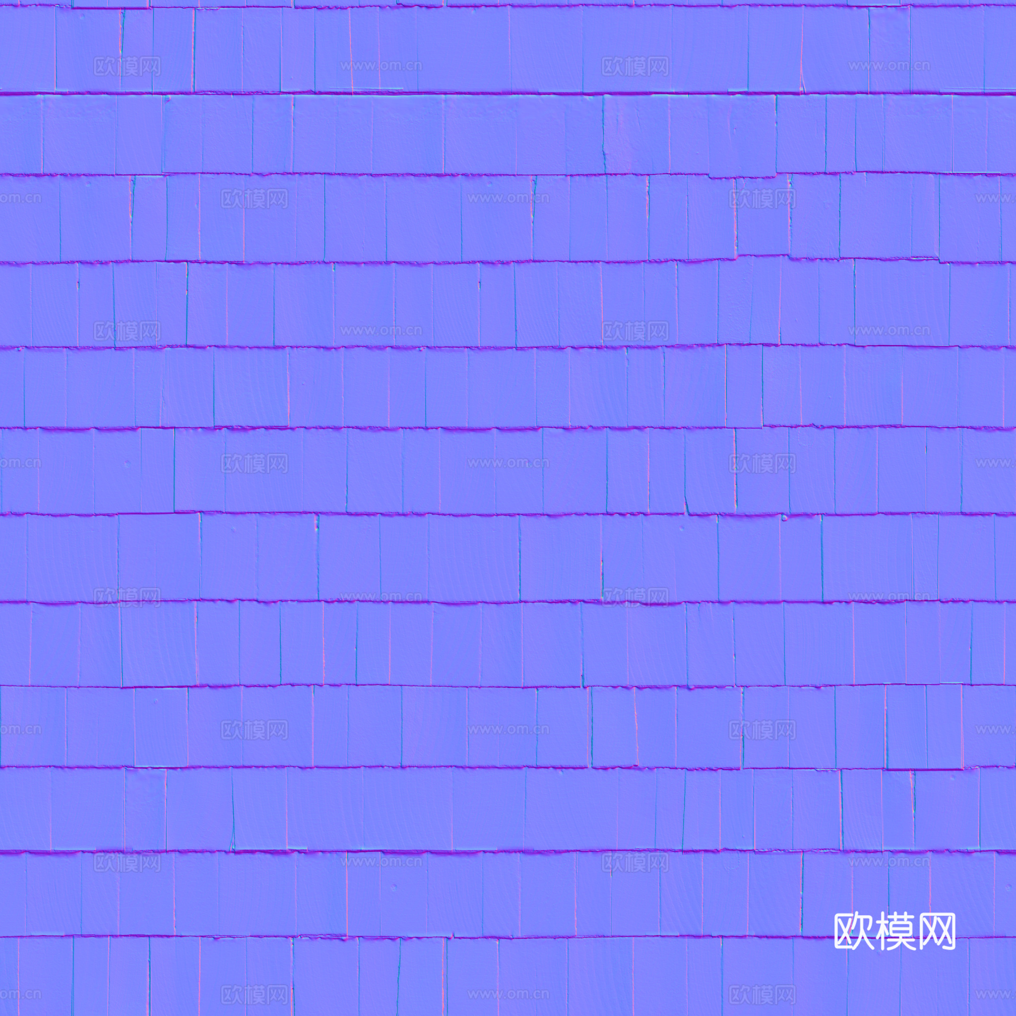 建筑用无缝瓦片纹理素材