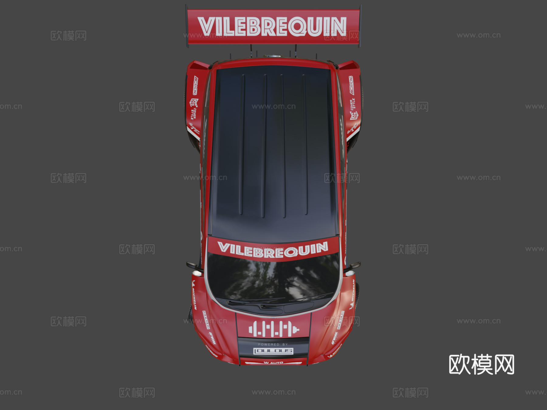 菲亚特 Multipla 1000tipla 由 Vileb3d模型下载（渲染图7）