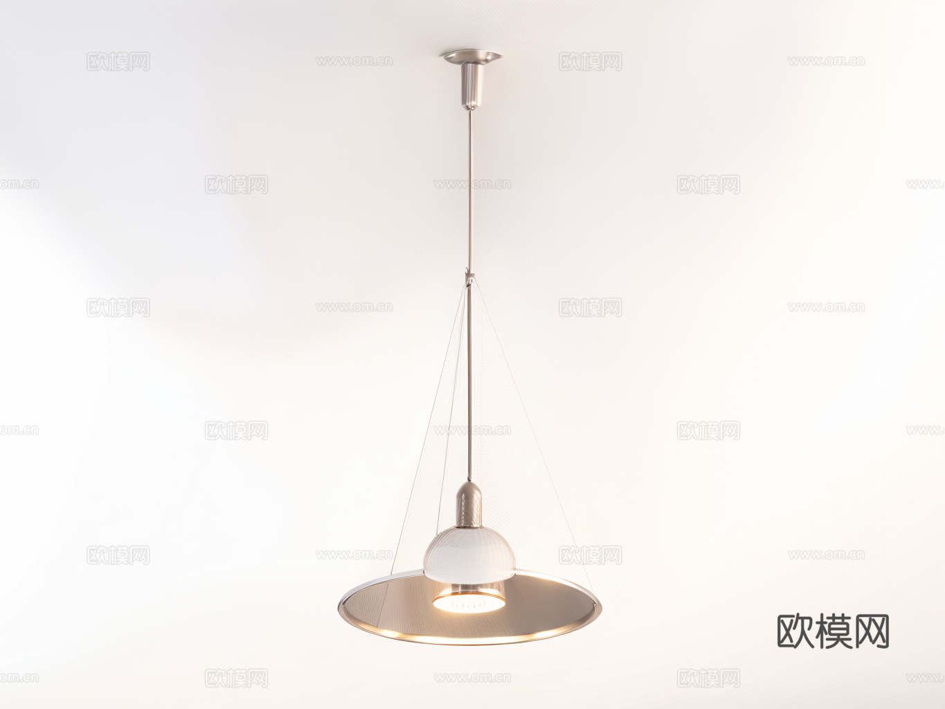 吊灯su模型